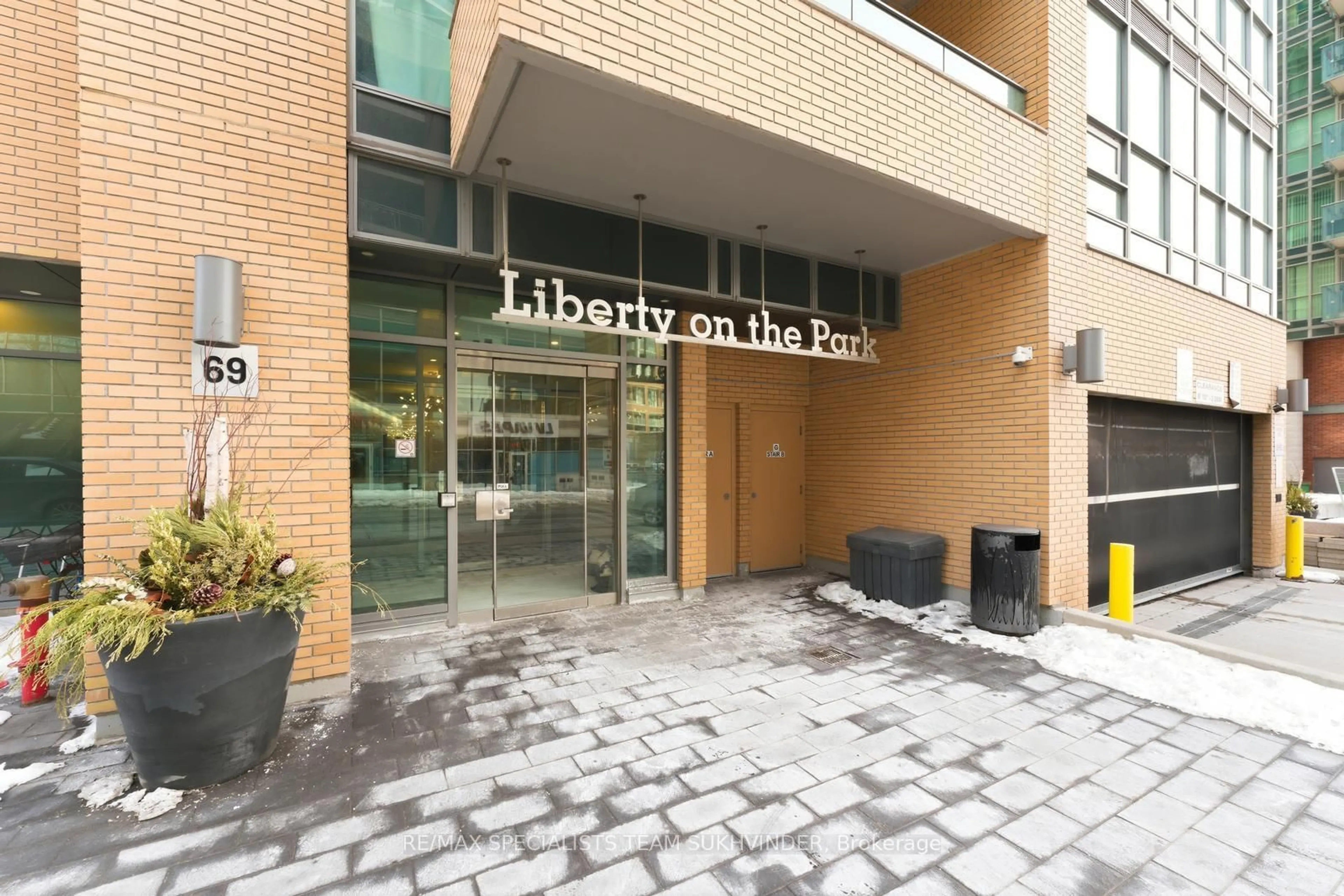 Lobby for 69 Lynn Williams St #305, Toronto Ontario M6K 3R9