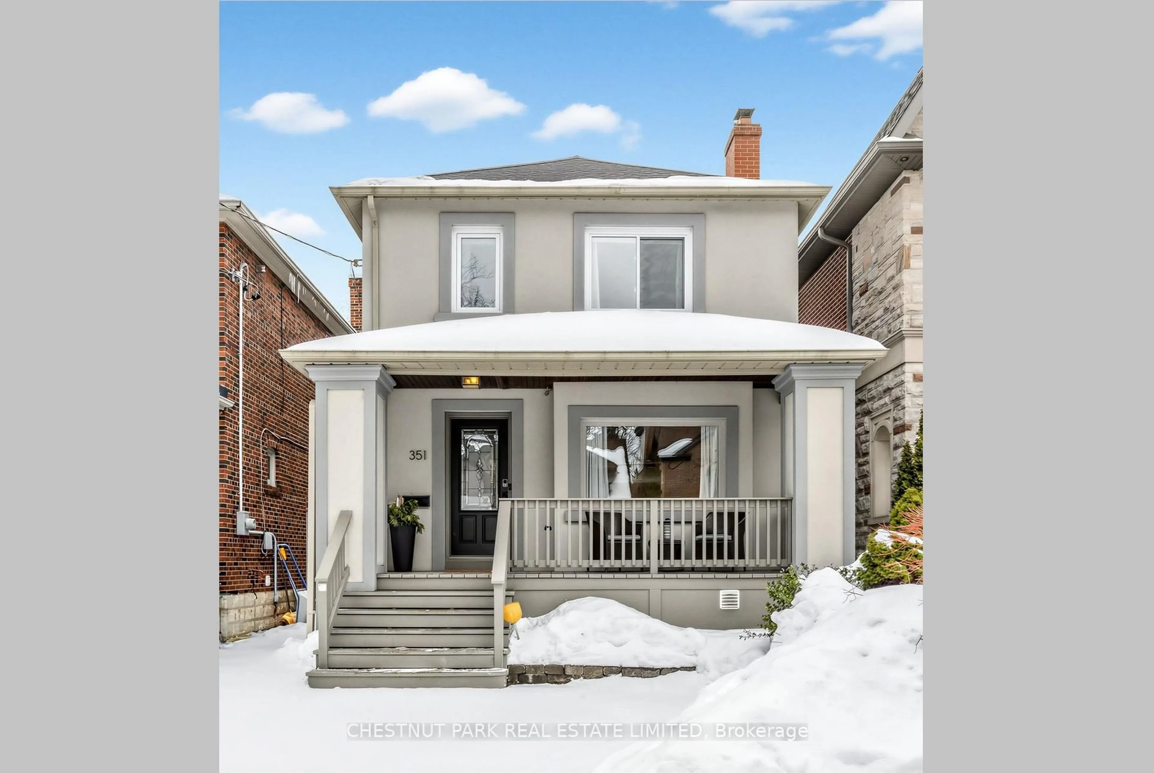 Home with brick exterior material, street for 351 Hillsdale Ave, Toronto Ontario M4S 1T9
