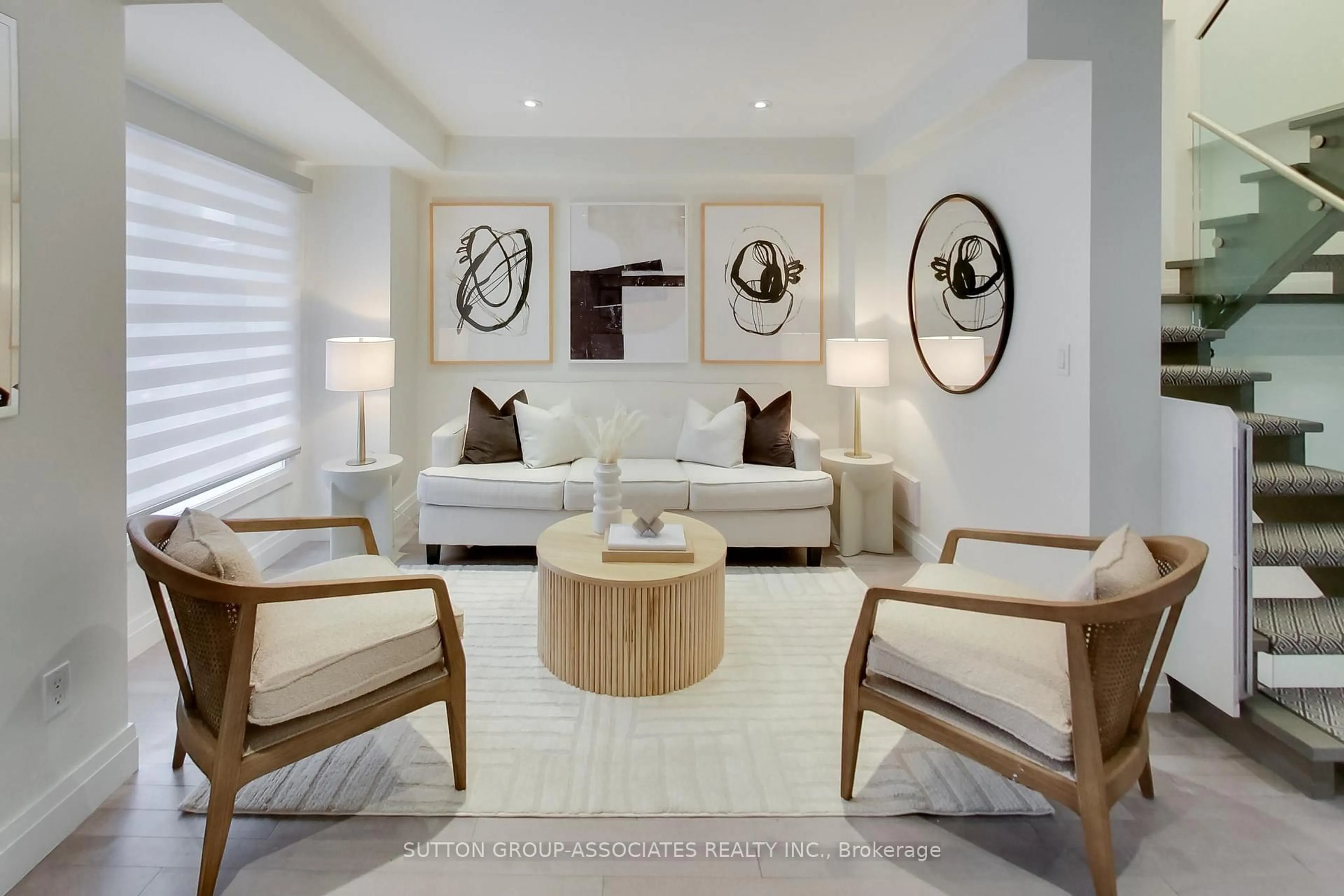 Living room with furniture, unknown for 284 Atlas Ave, Toronto Ontario M6C 3P9