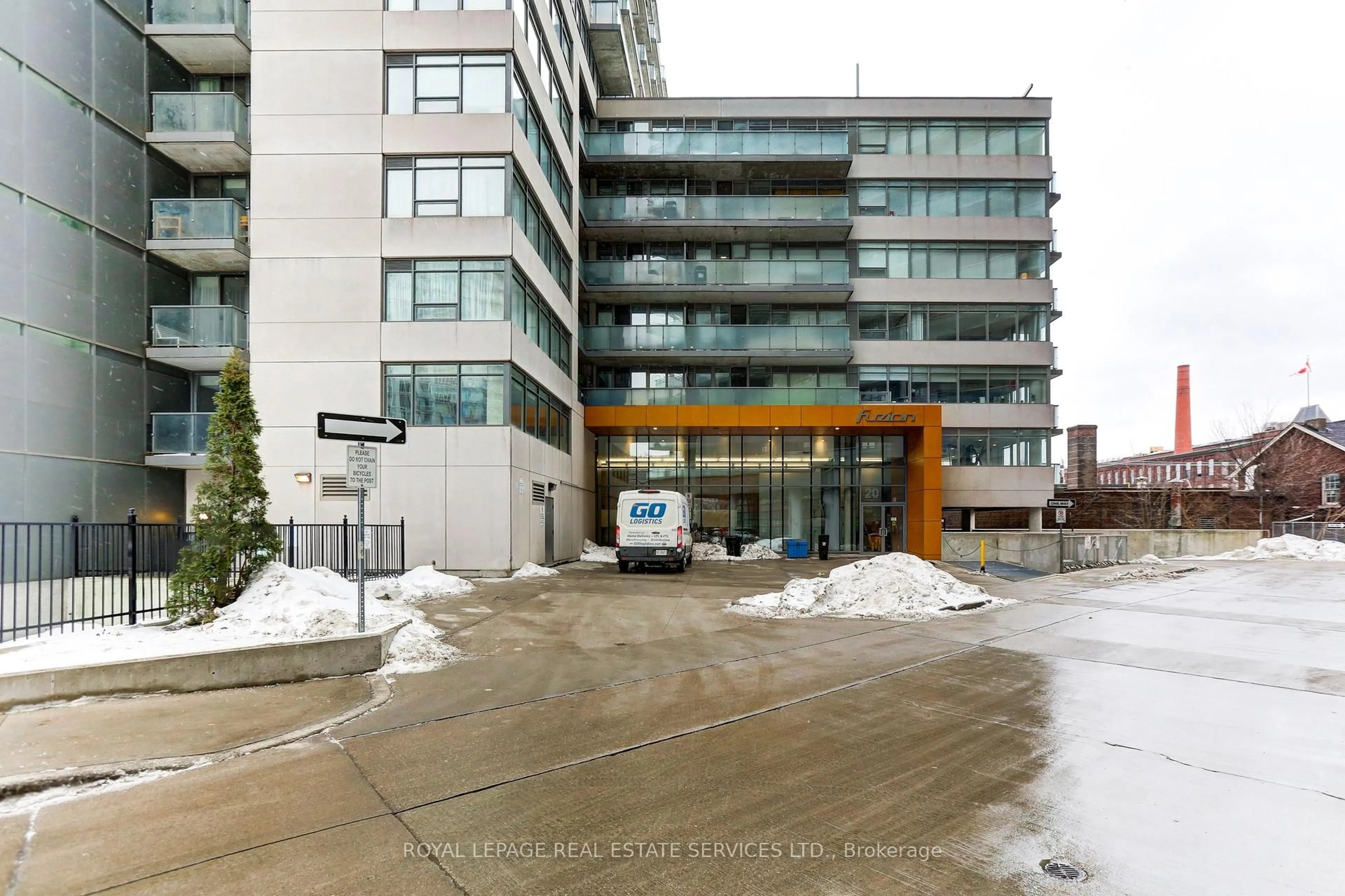 Indoor foyer for 20 Joe Shuster Way #1117, Toronto Ontario M6K 0A3