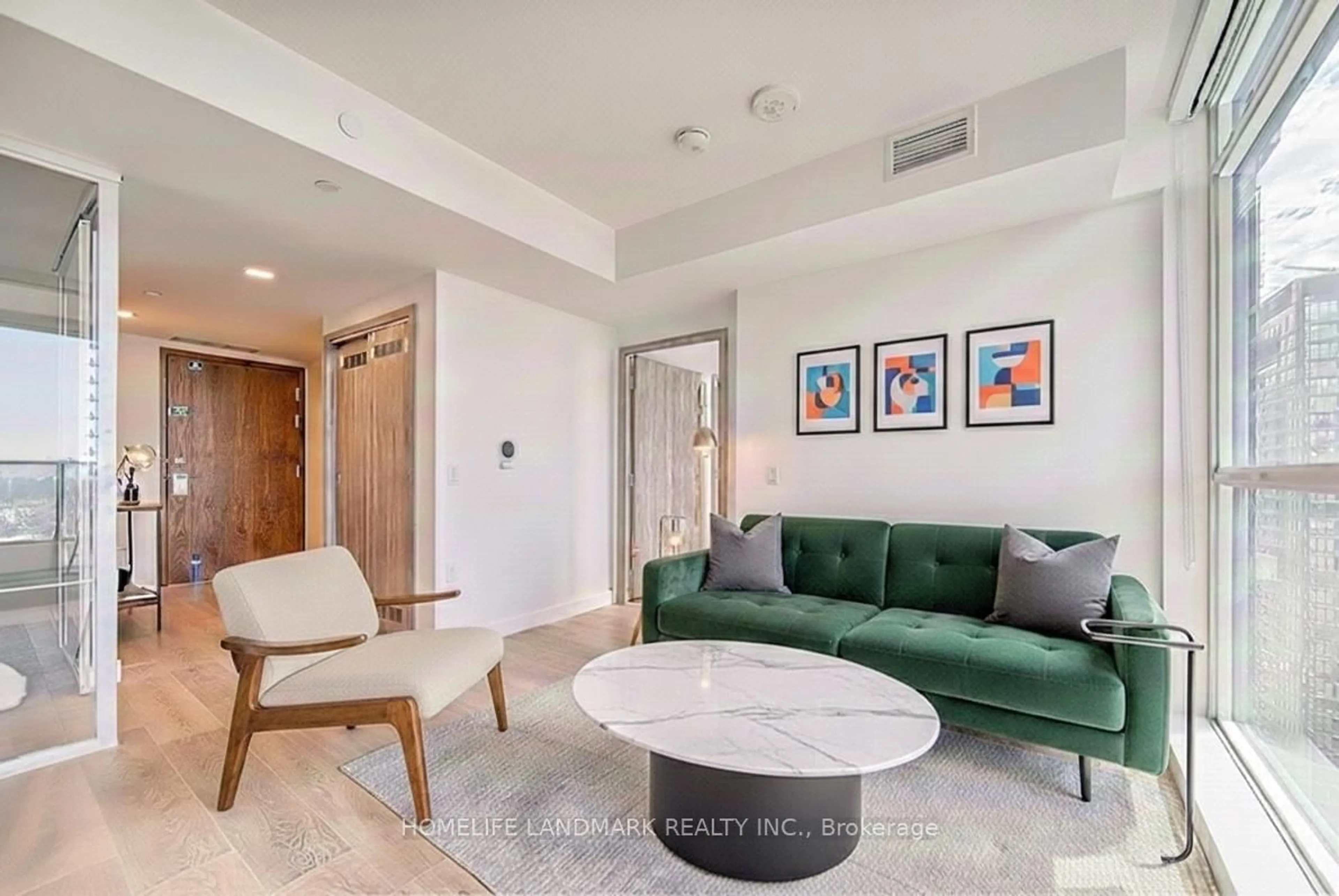 Living room with furniture, unknown for 38 Widmer St #3910, Toronto Ontario M5V 0P7