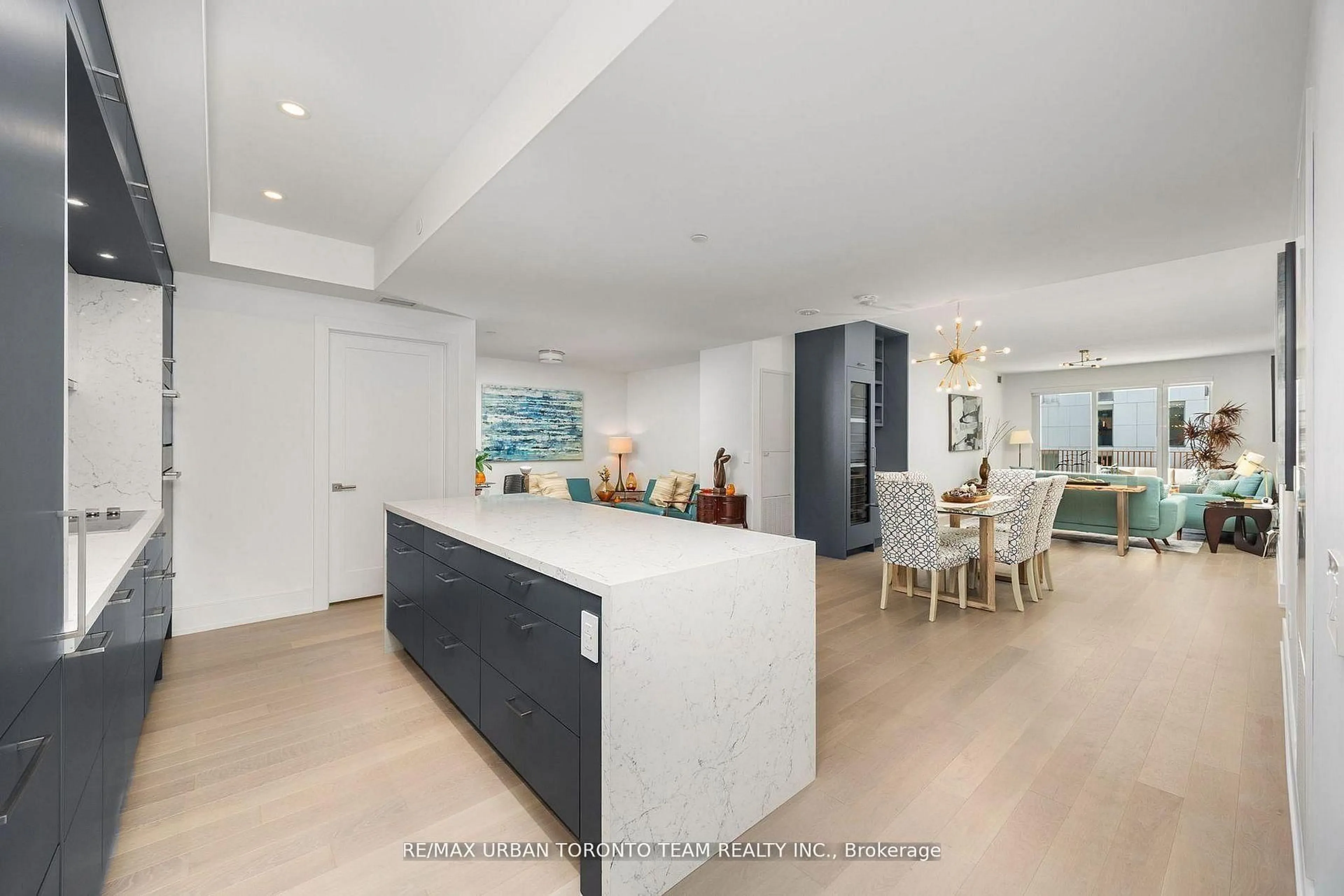 Open concept kitchen, unknown for 155 Merchants' Wharf #415, Toronto Ontario M5A 0Y4