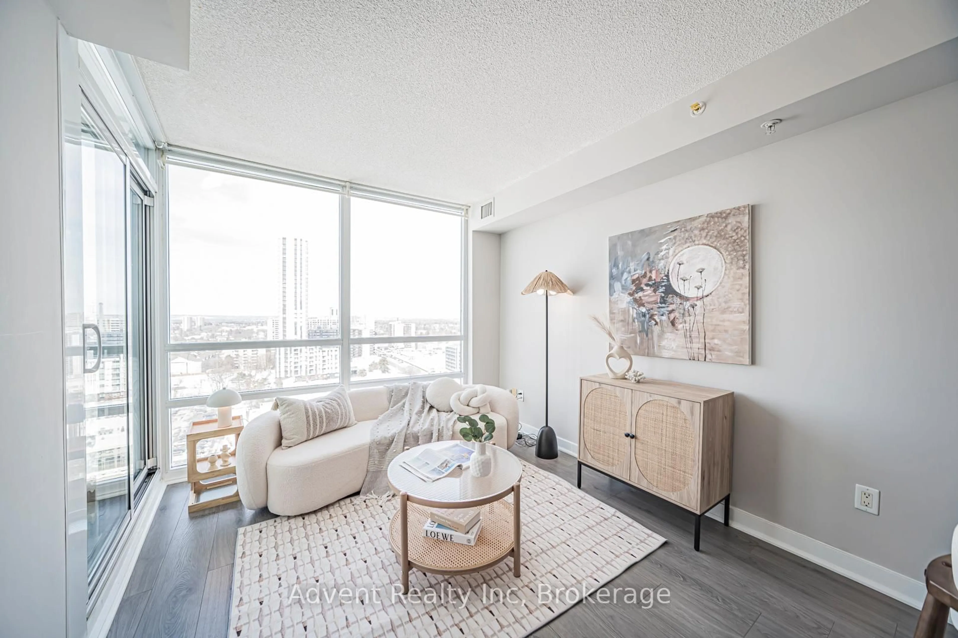 Living room with furniture, unknown for 5740 Yonge St #1706, Toronto Ontario M2M 0B1