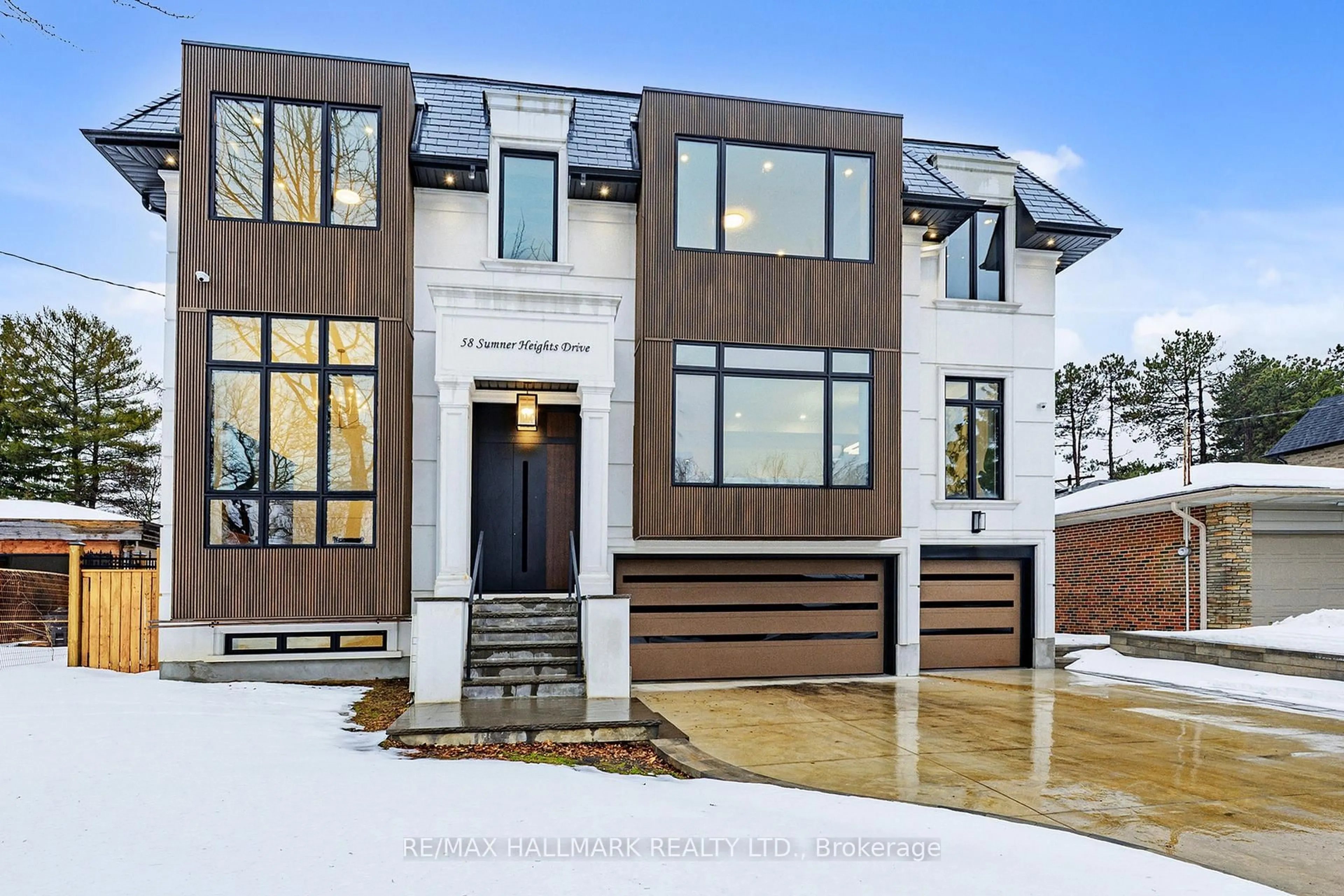 Home with brick exterior material, street for 58 Sumner Heights Dr, Toronto Ontario M2K 1Y4