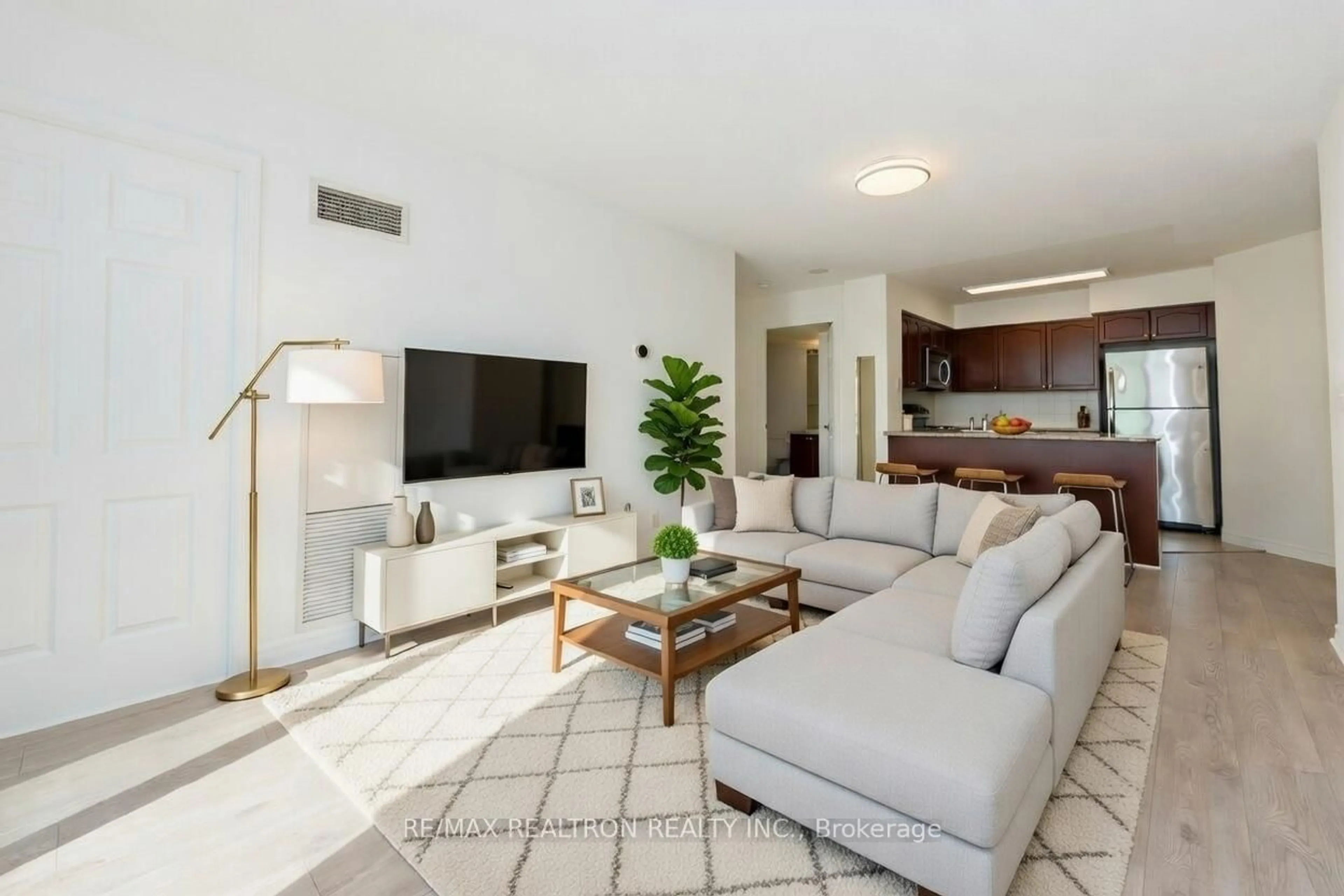 Living room with furniture, unknown for 18 Spring Garden Ave #3311, Toronto Ontario M2N 7M2