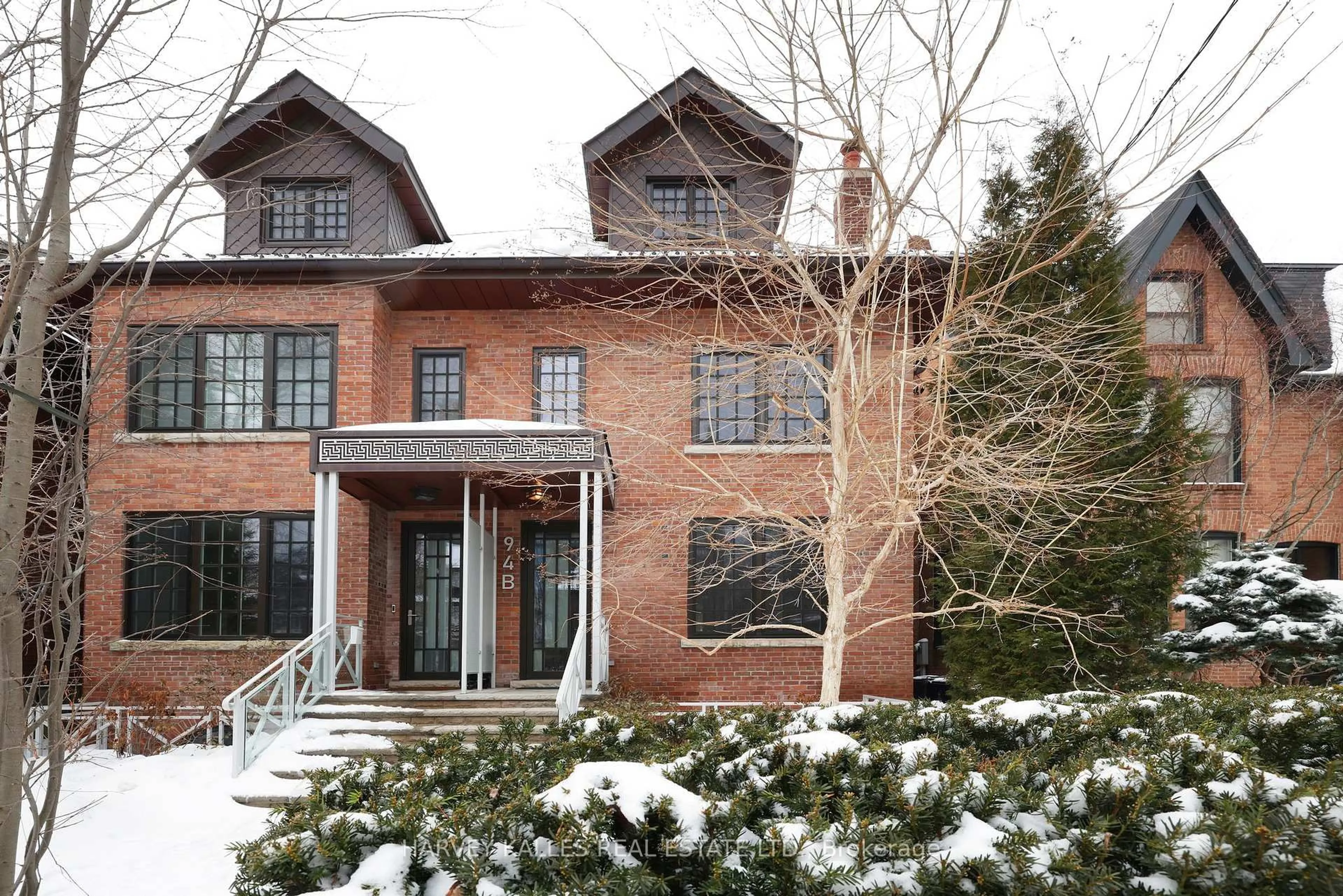 Home with brick exterior material, street for 94B Admiral Rd, Toronto Ontario M5R 2L6