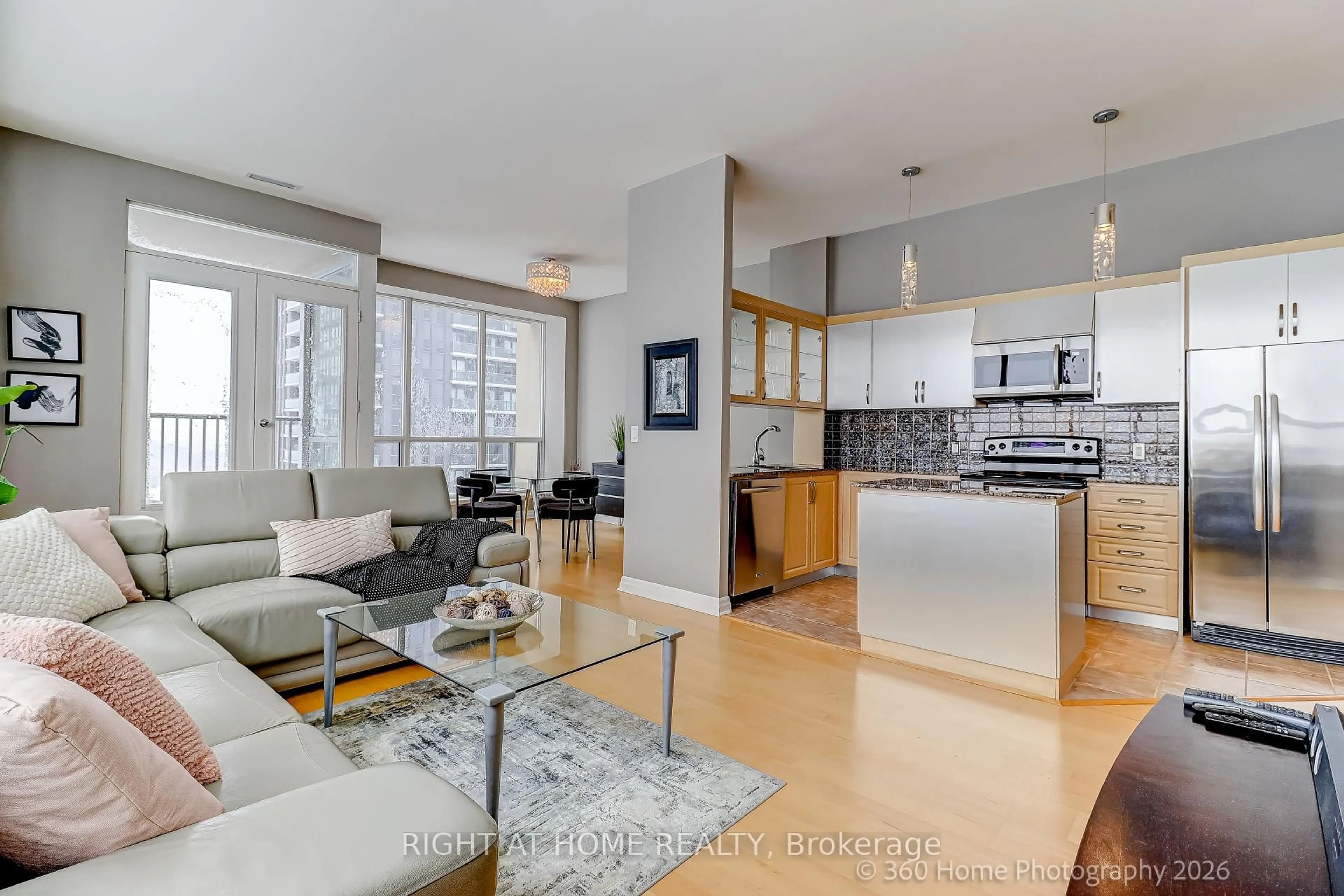 Open concept kitchen, unknown for 797 Don Mills Rd #1408, Toronto Ontario M3C 1V1