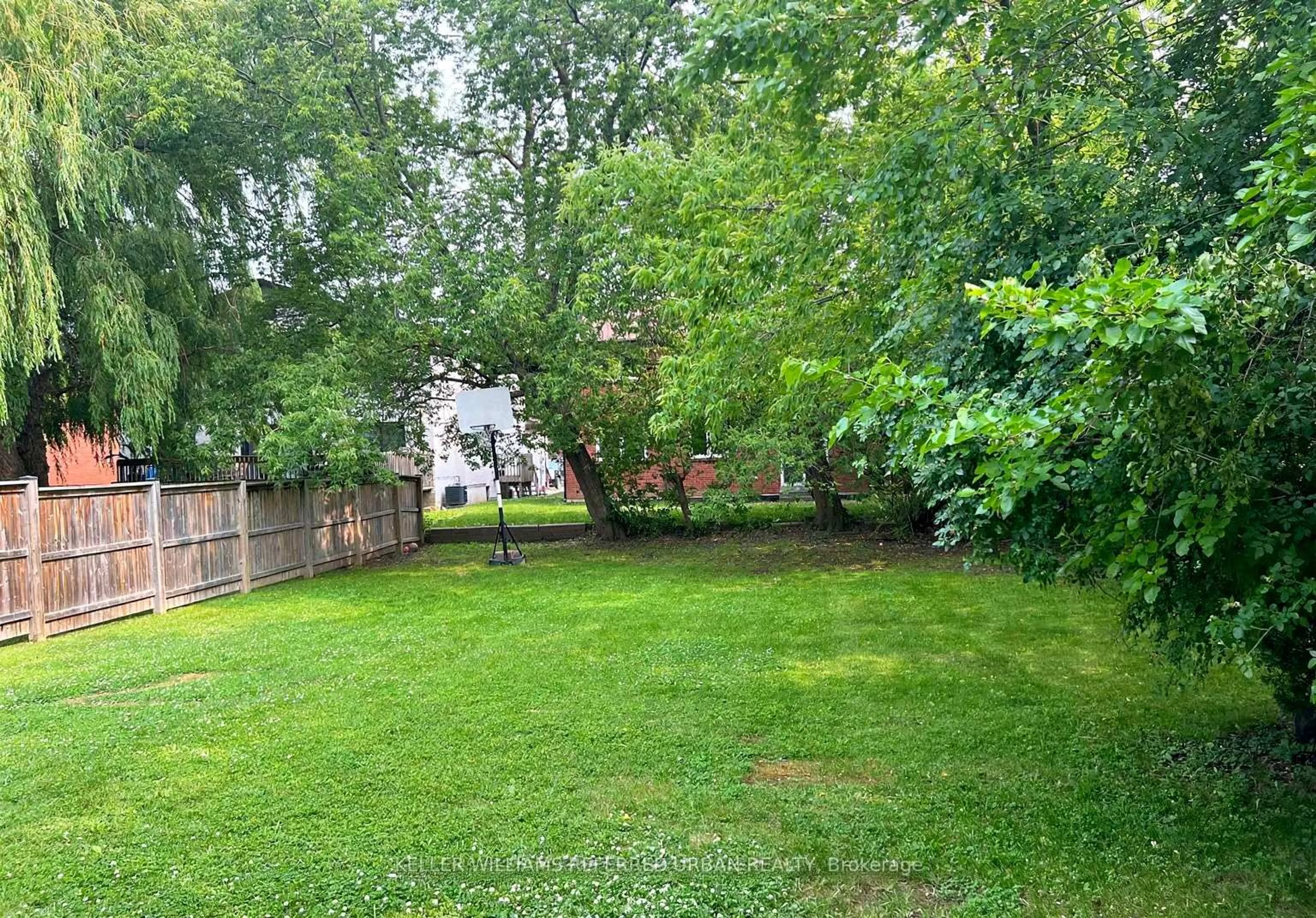 A pic from outside/outdoor area/front of a property/back of a property/a pic from drone, forest/trees view for 147 Almore Ave, Toronto Ontario M3H 2H9