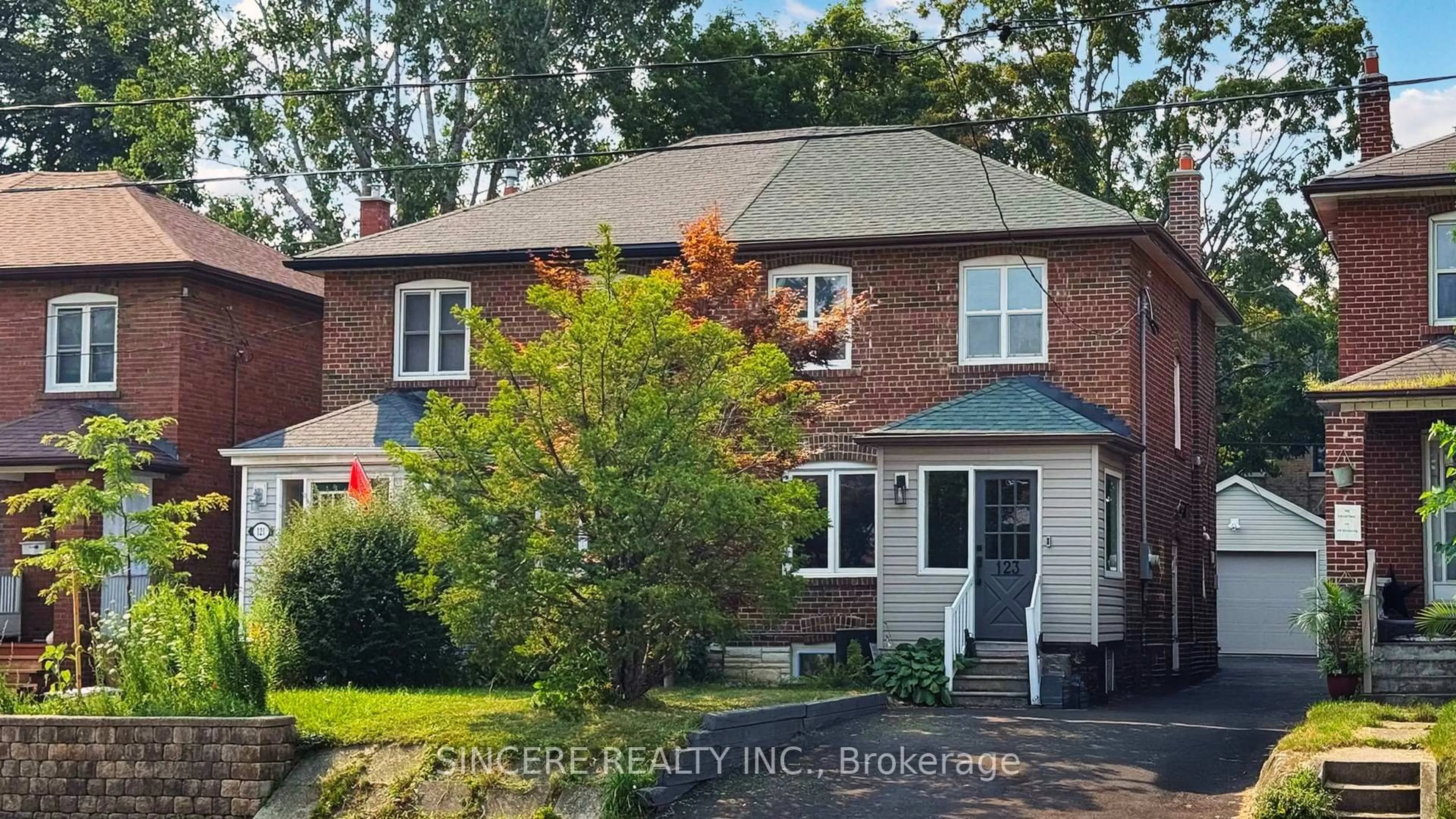 Home with brick exterior material, street for 123 Lawrence Ave, Toronto Ontario M5M 1A7