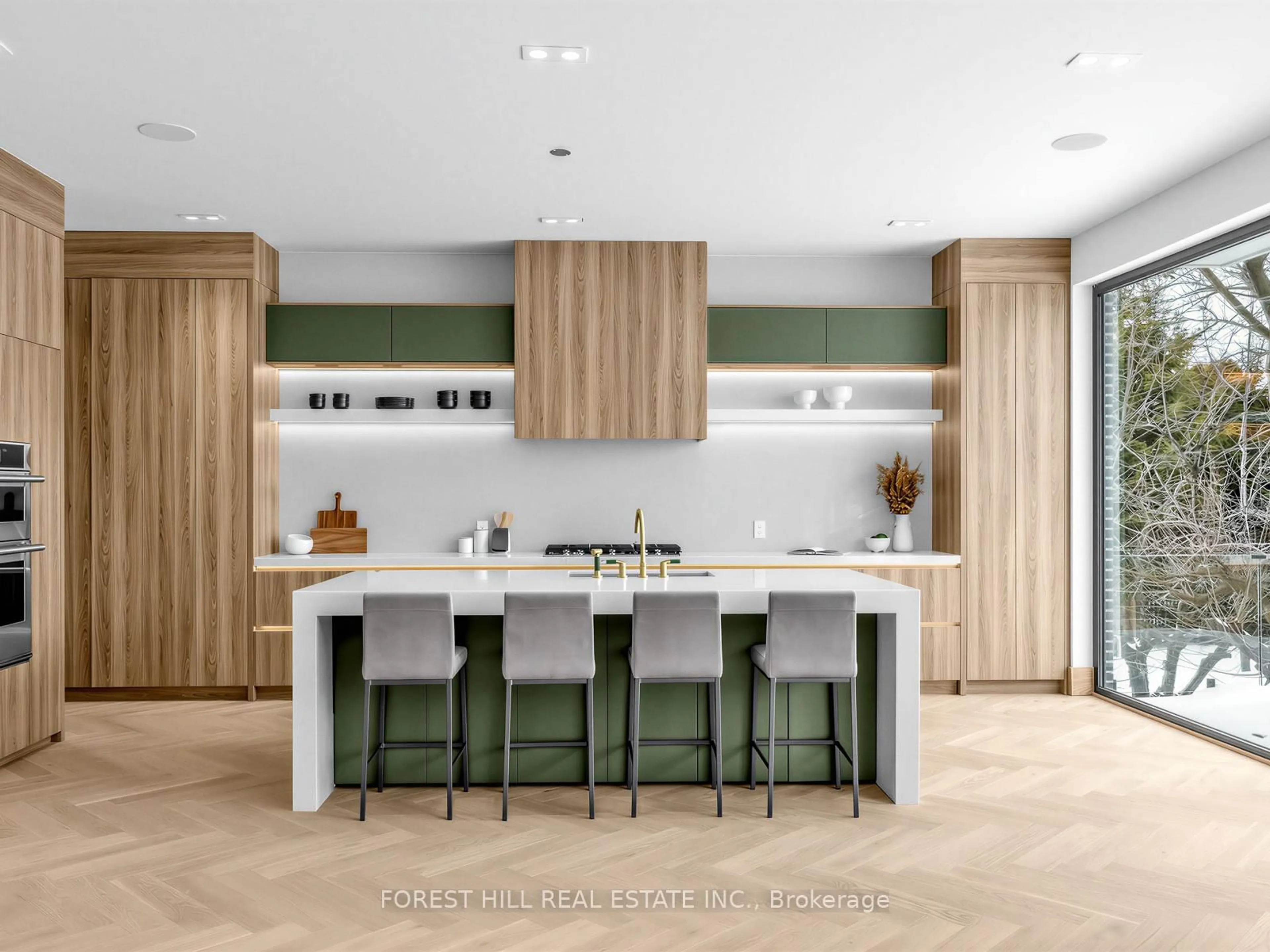 Contemporary kitchen, ceramic/tile floor for 492 Hounslow Ave, Toronto Ontario M2R 1J2