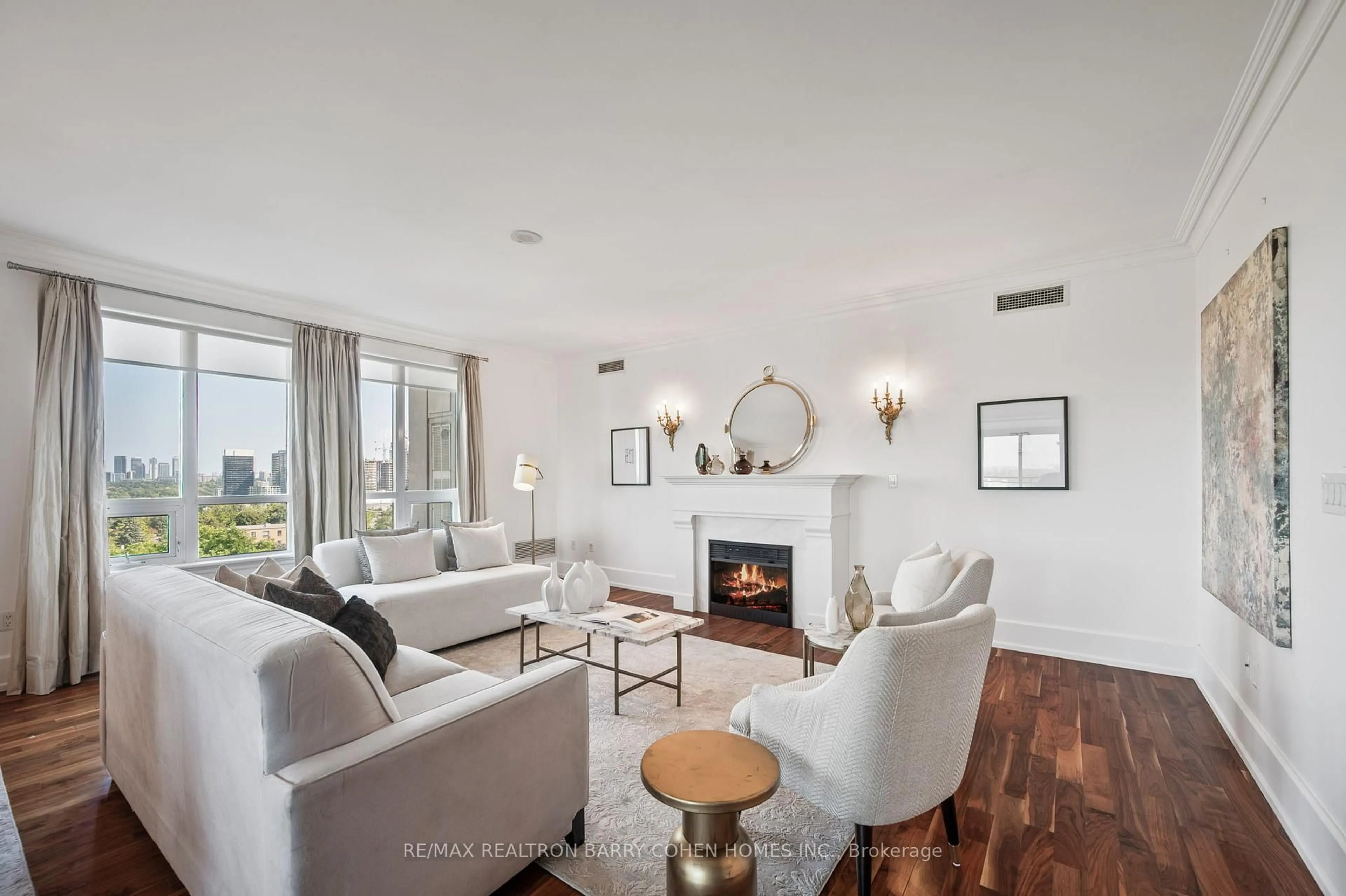 Living room with furniture, unknown for 662 Sheppard Ave #805c, Toronto Ontario M2K 3E6