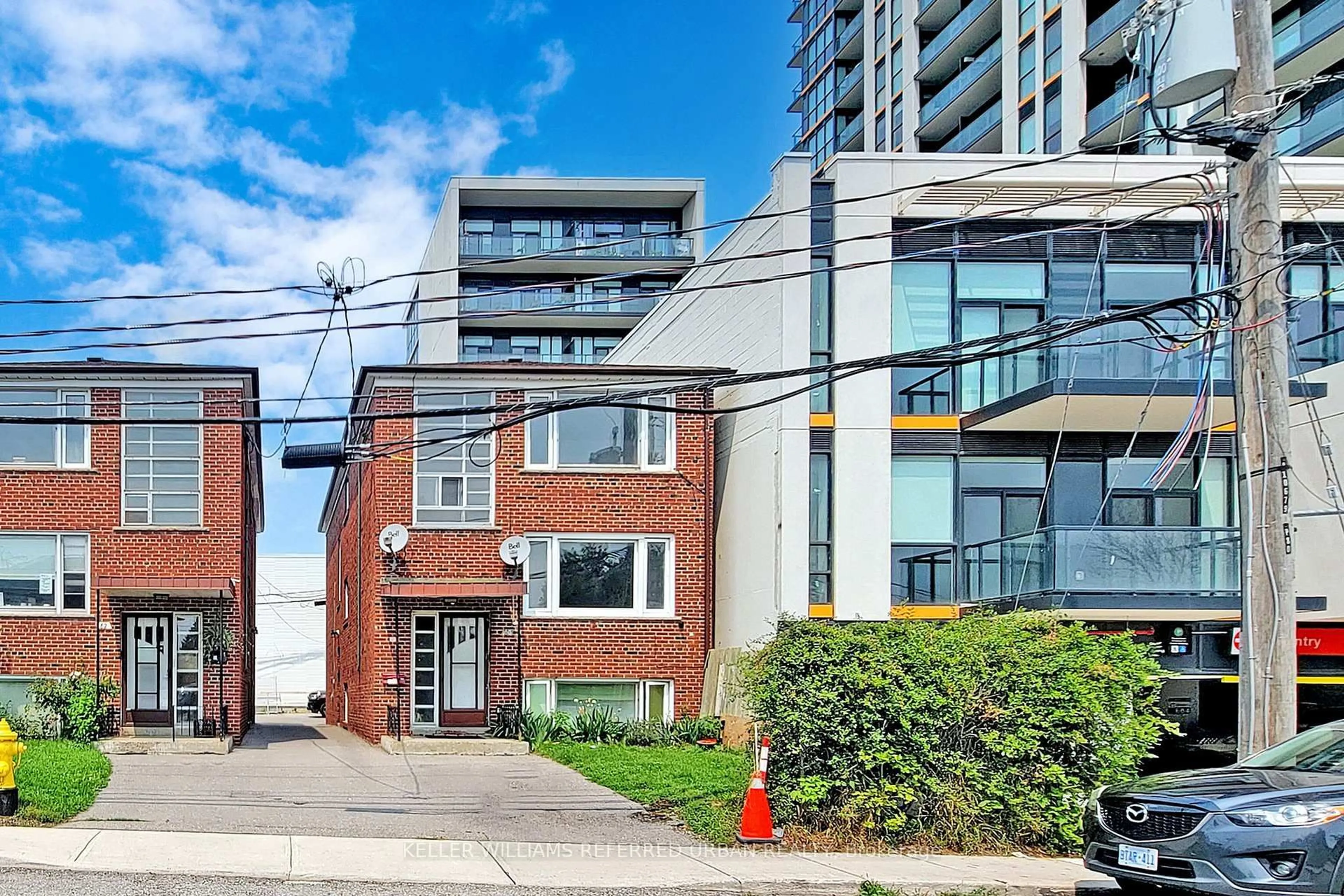 Home with brick exterior material, street for 80 Lanark Ave, Toronto Ontario M6E 2G4