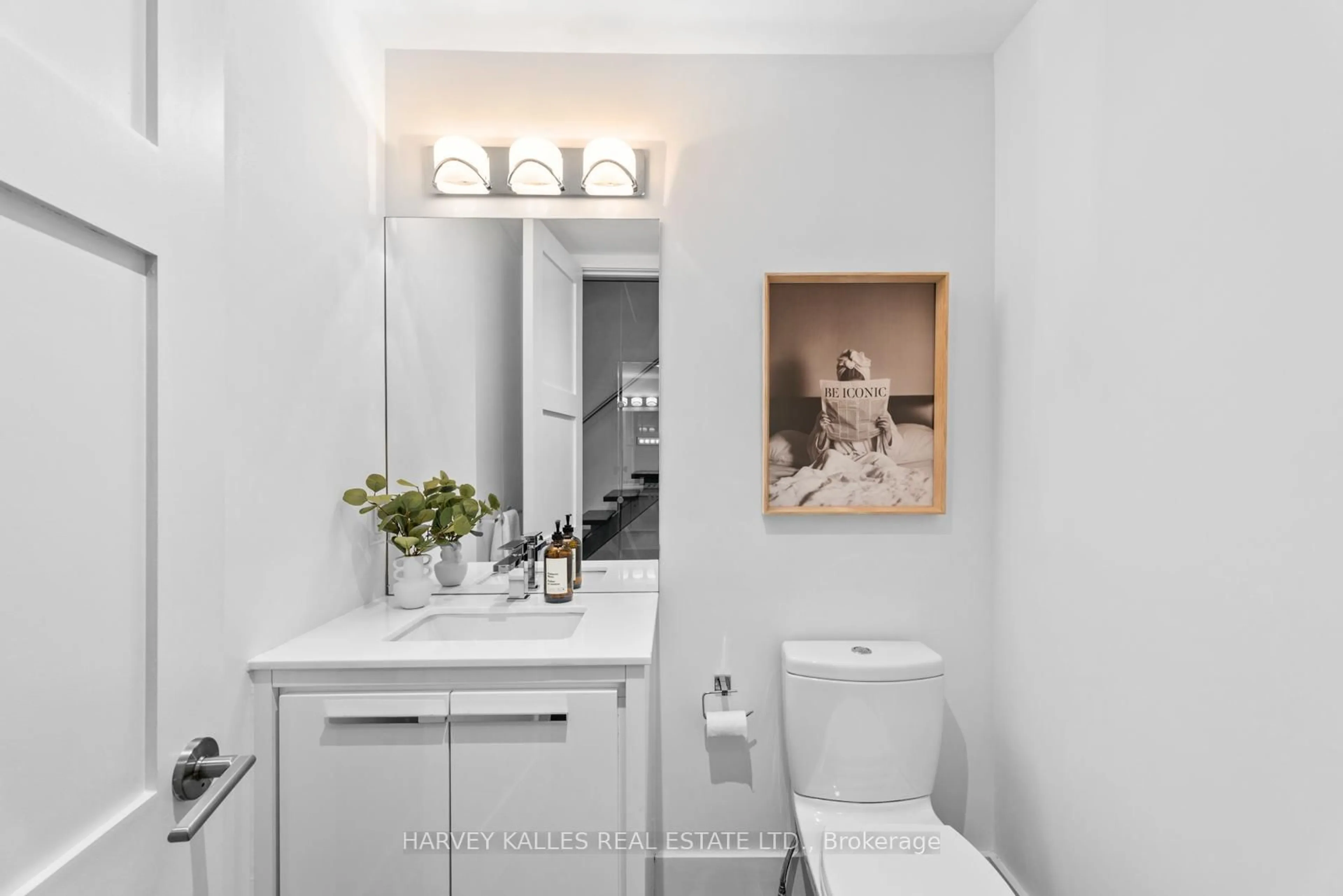 Contemporary bathroom, ceramic/tile floor for 5A Sylvan Ave, Toronto Ontario M6H 1G2