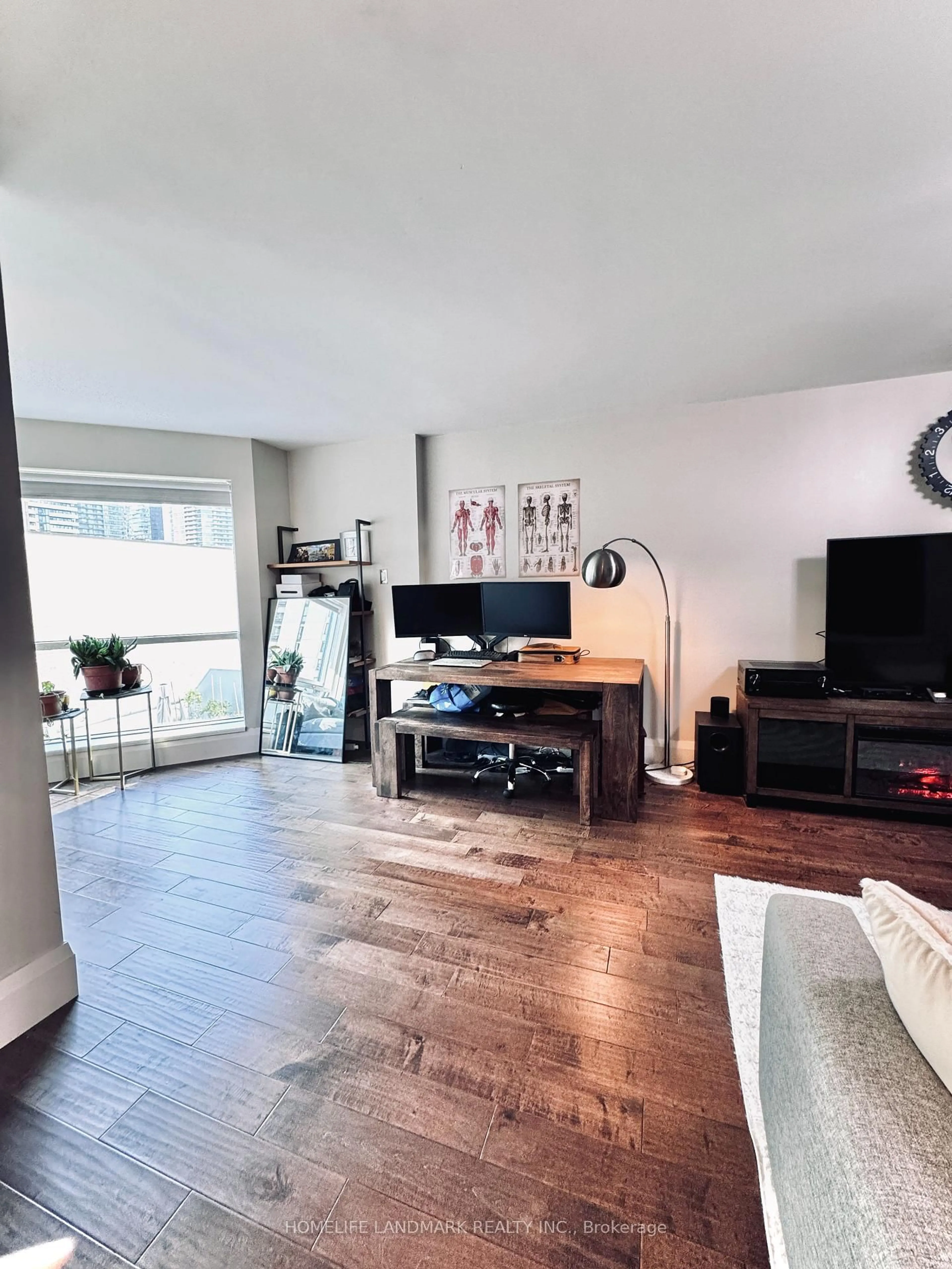 Living room with furniture, unknown for 10 Queens Quay #408, Toronto Ontario M5J 2R9