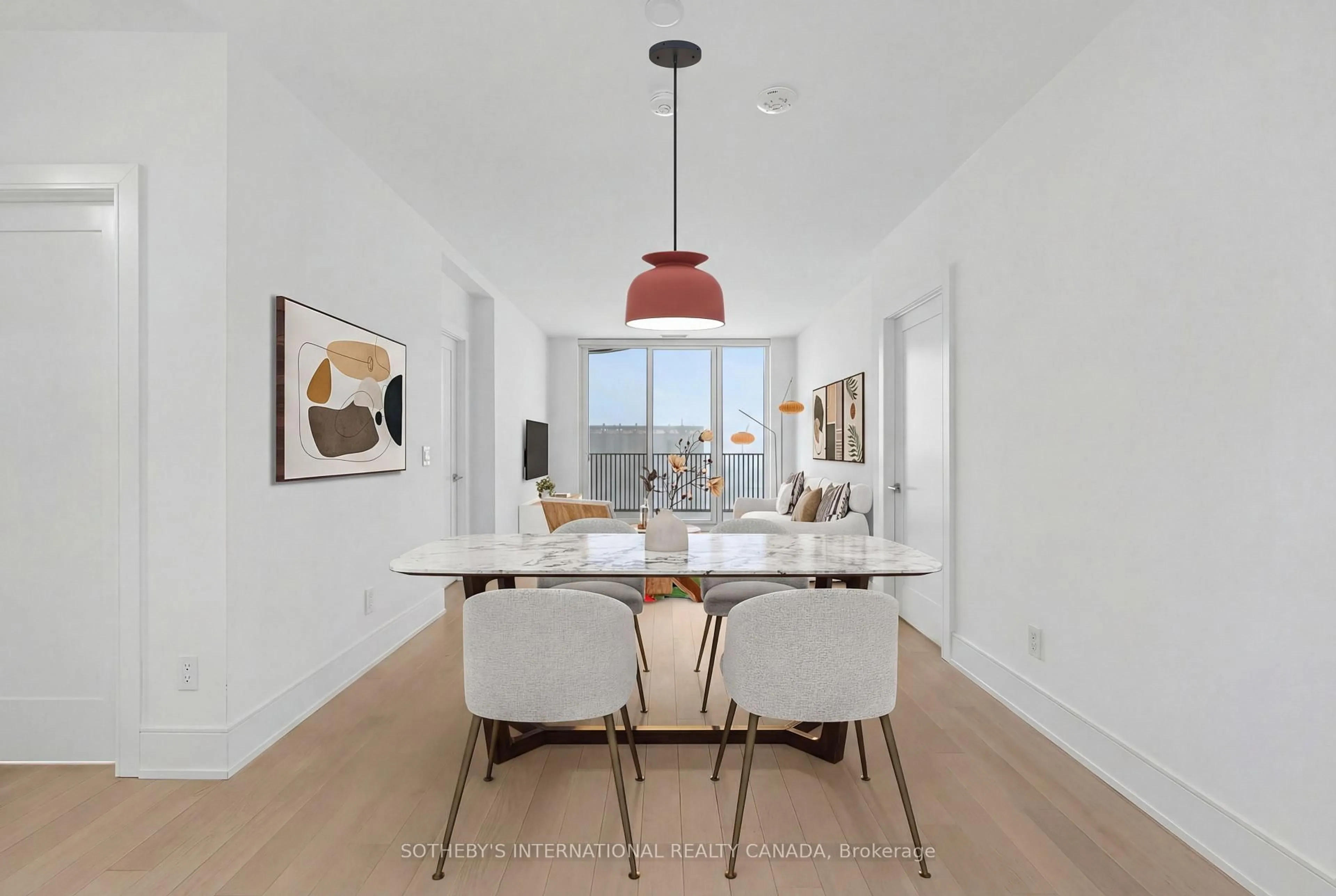 Dining room, unknown for 155 Merchants' Wharf #932, Toronto Ontario M5A 0Y4