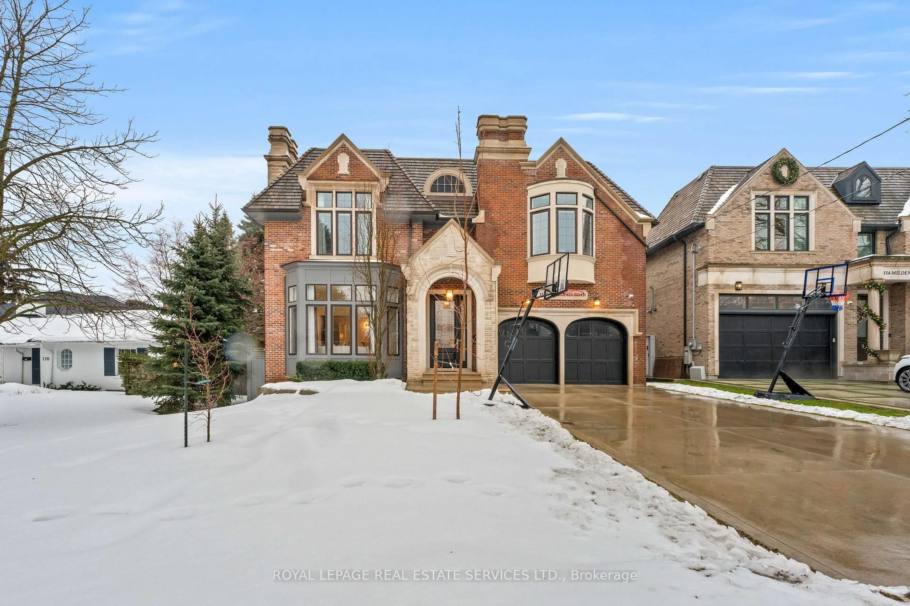 Home with brick exterior material, street for 112 Mildenhall Rd, Toronto Ontario M4N 3H5