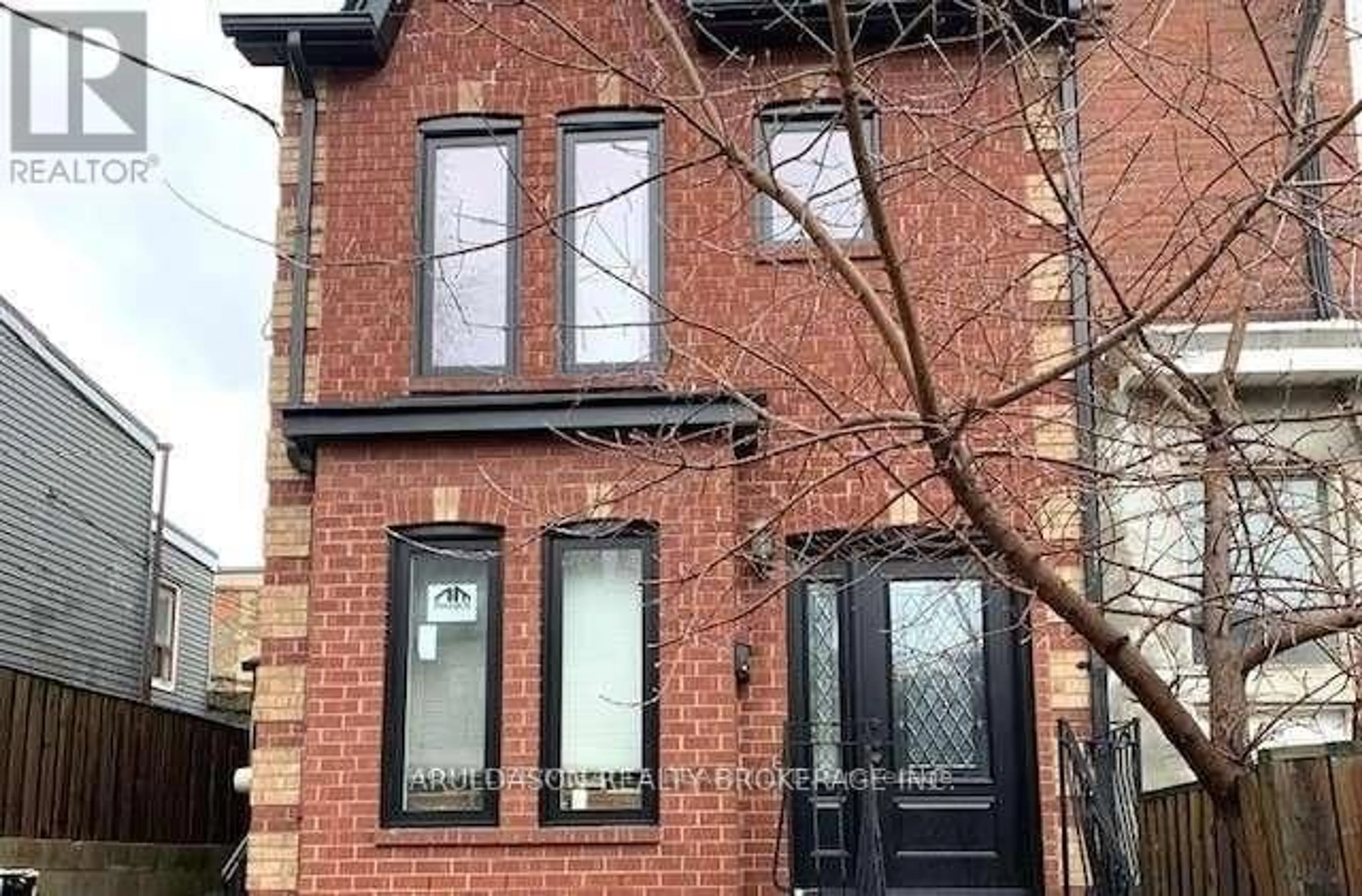Home with brick exterior material, street for 1 Givins St, Toronto Ontario M6J 2X5
