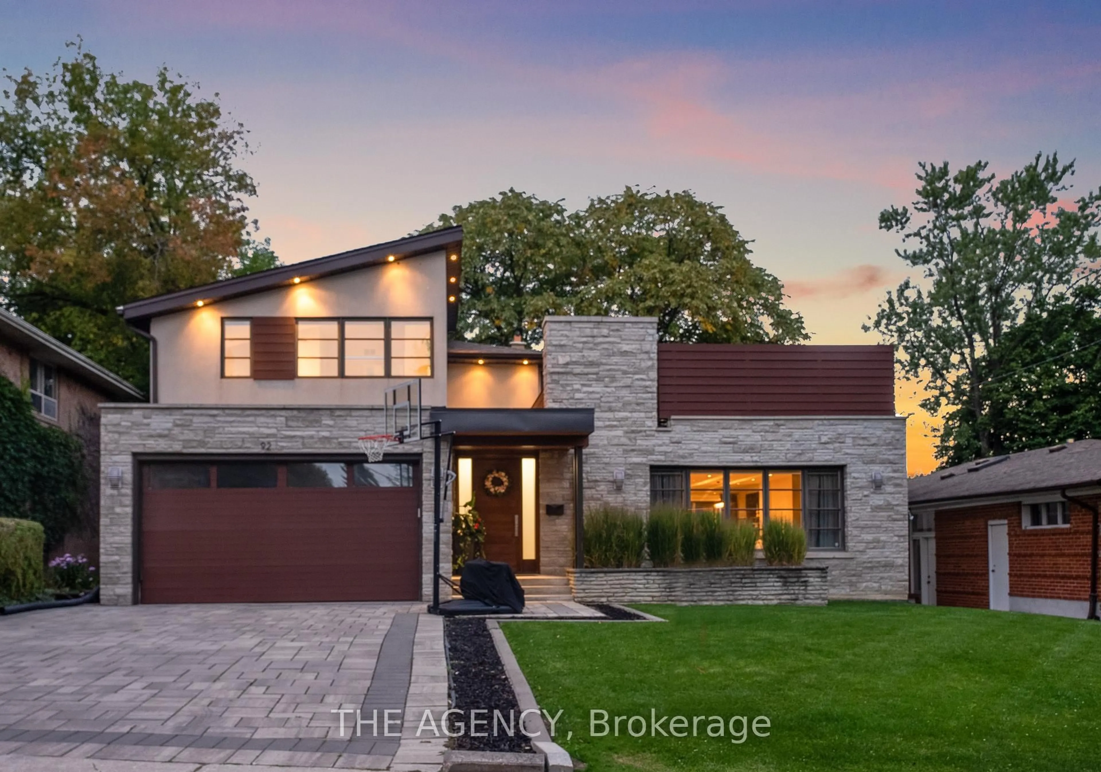 Home with brick exterior material, street for 92 Citation Dr, Toronto Ontario M2K 1T1