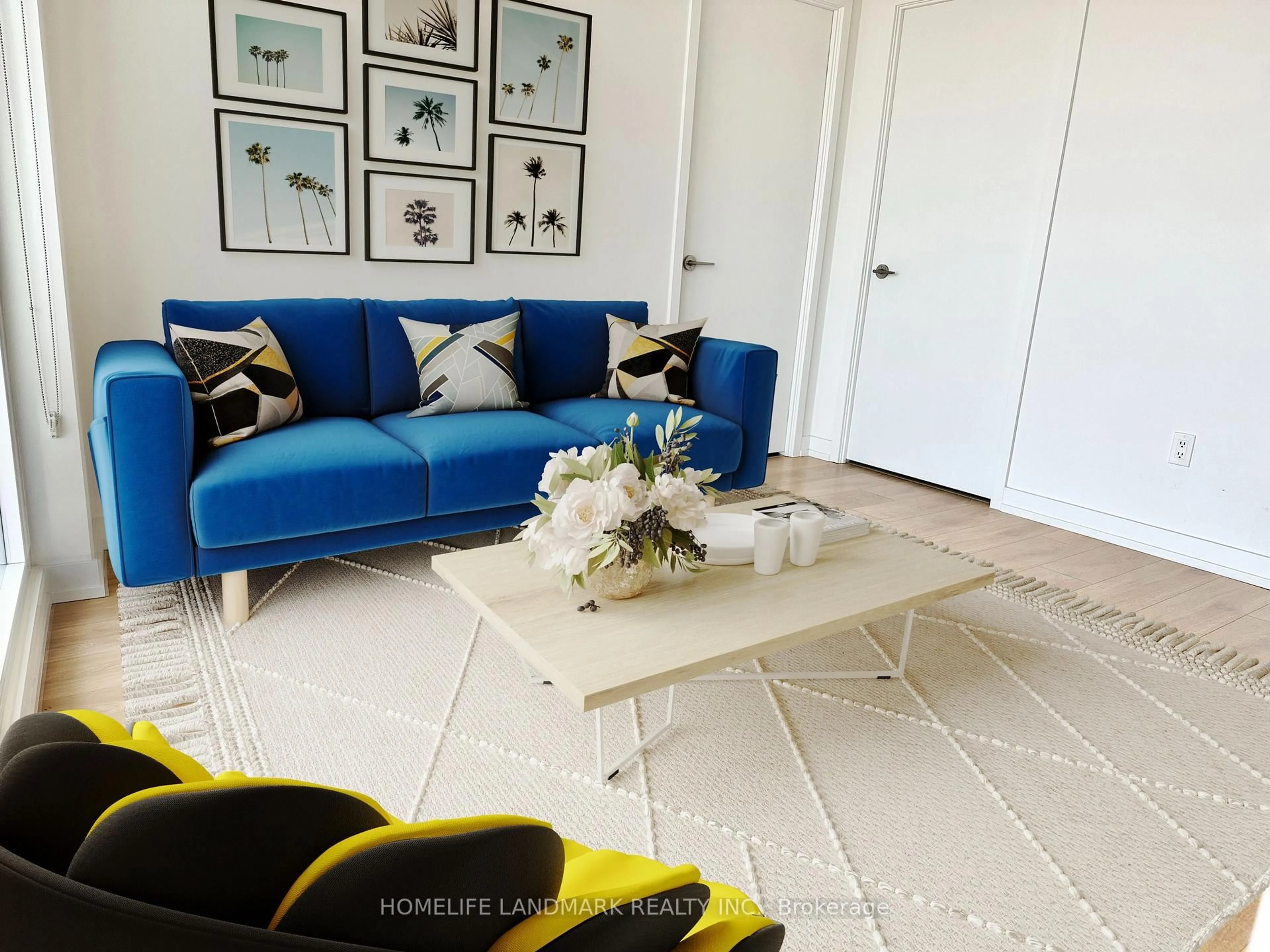 Living room with furniture, unknown for 117 Mcmahon Dr #2011, Toronto Ontario M2K 0E4