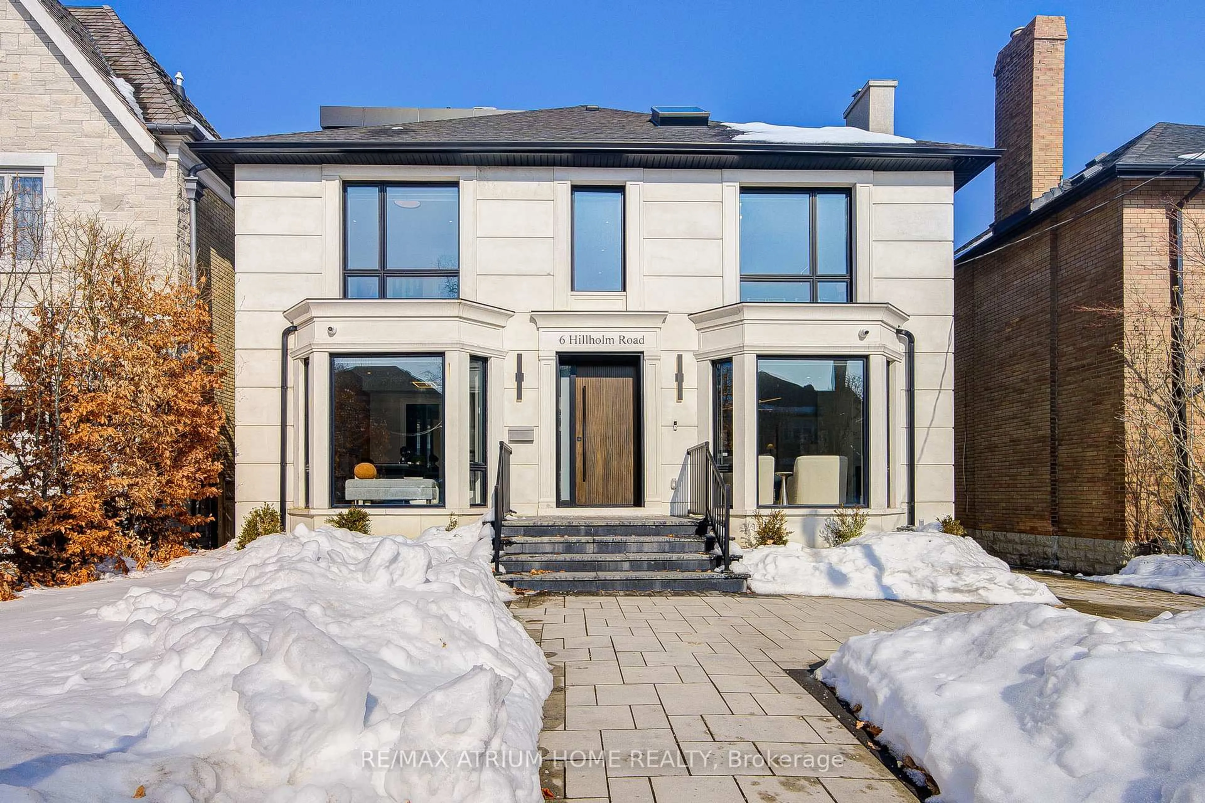 Home with brick exterior material, street for 6 Hillholm Rd, Toronto Ontario M5P 1M2