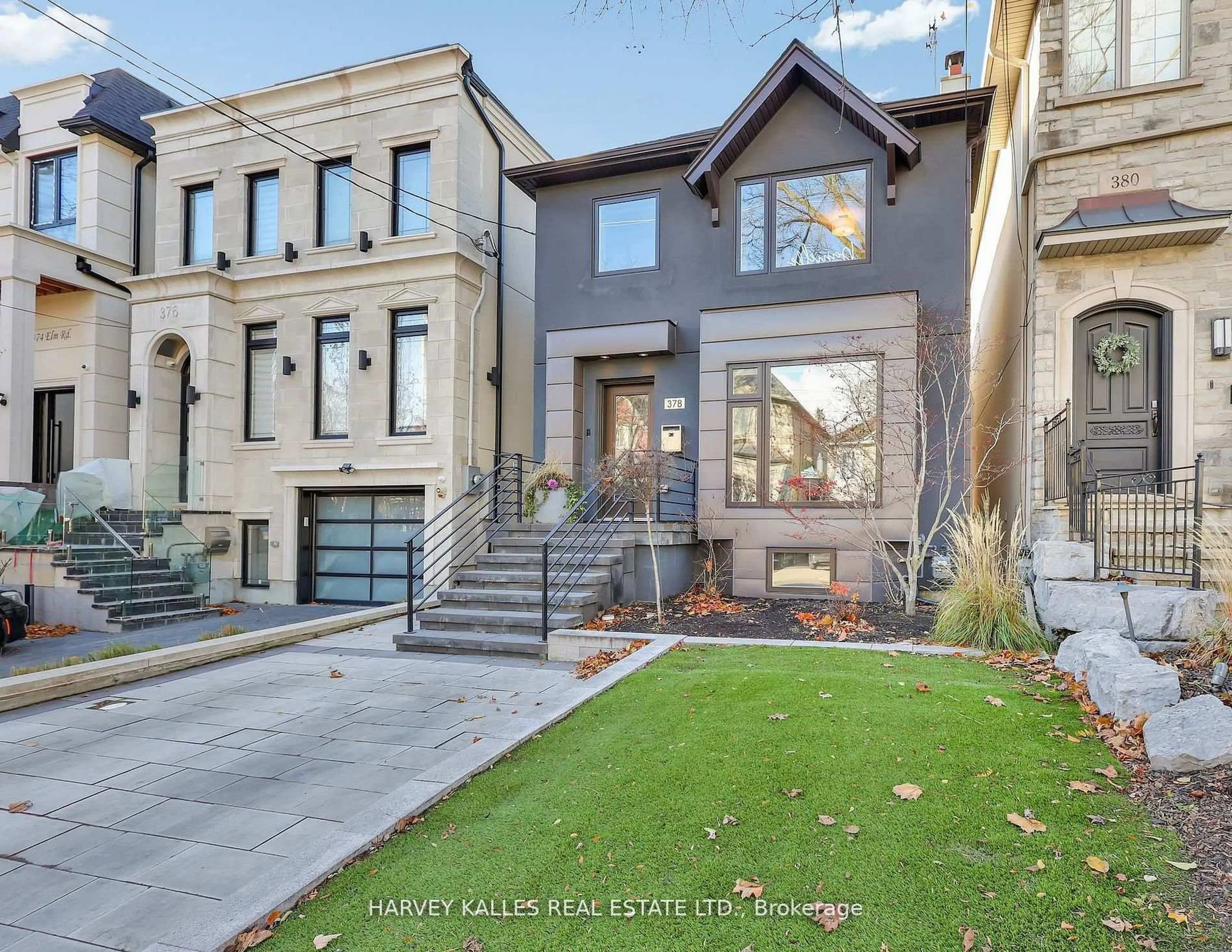 Home with brick exterior material, street for 378 Elm Rd, Toronto Ontario M5M 3V8