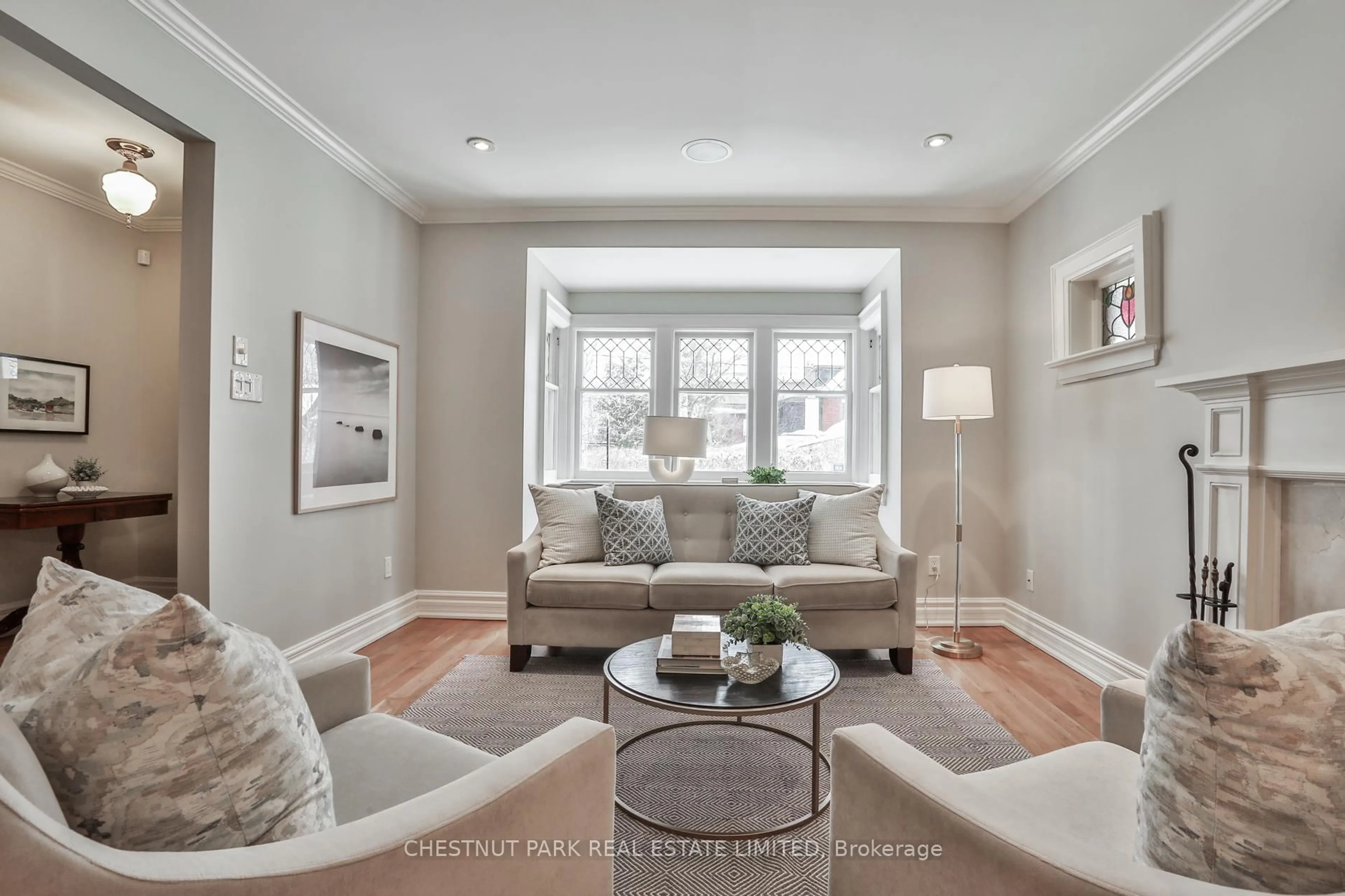 Living room with furniture, unknown for 136 Wanless Ave, Toronto Ontario M4N 1W2