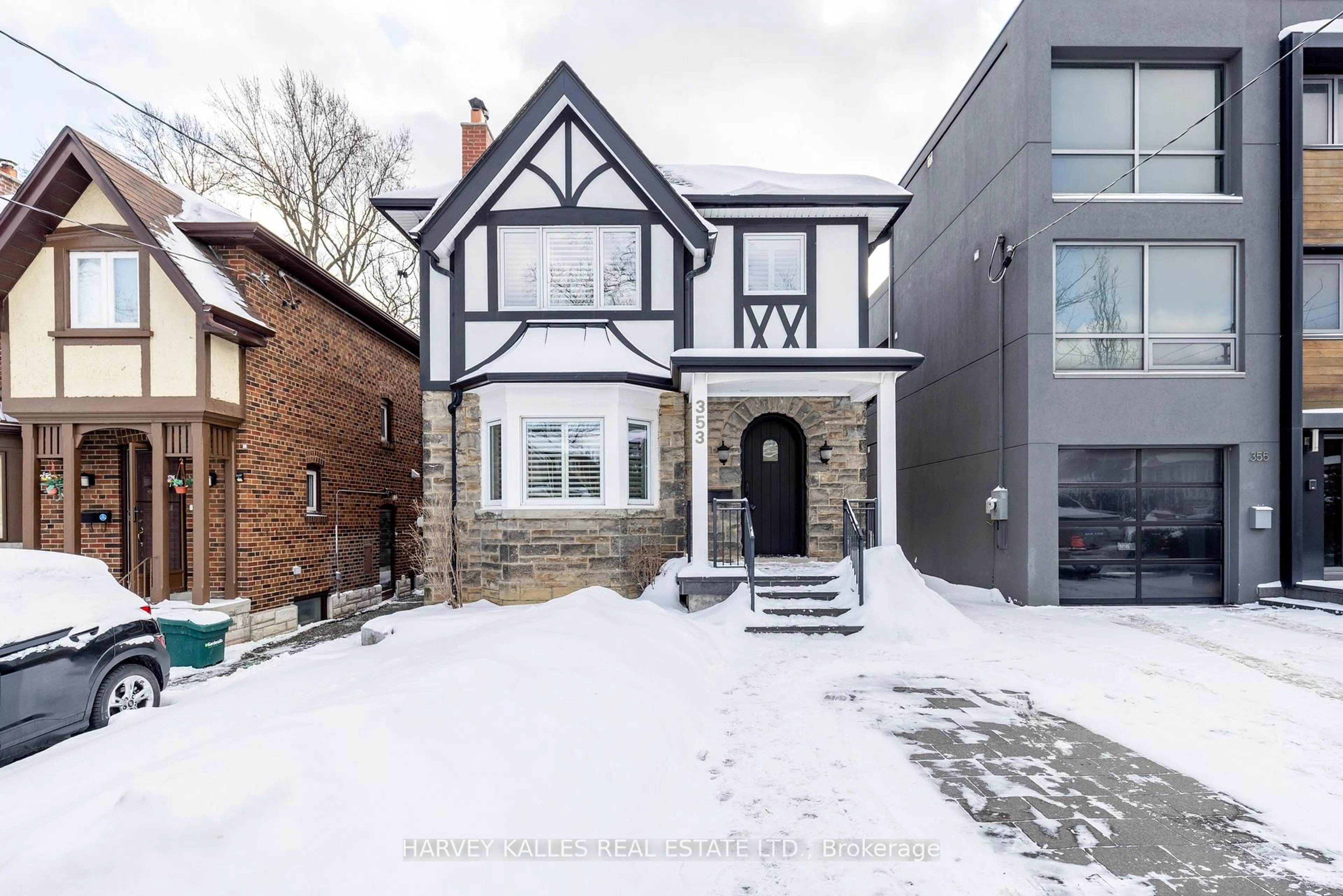 Home with brick exterior material, street for 353 Briar Hill Ave, Toronto Ontario M4R 1J3