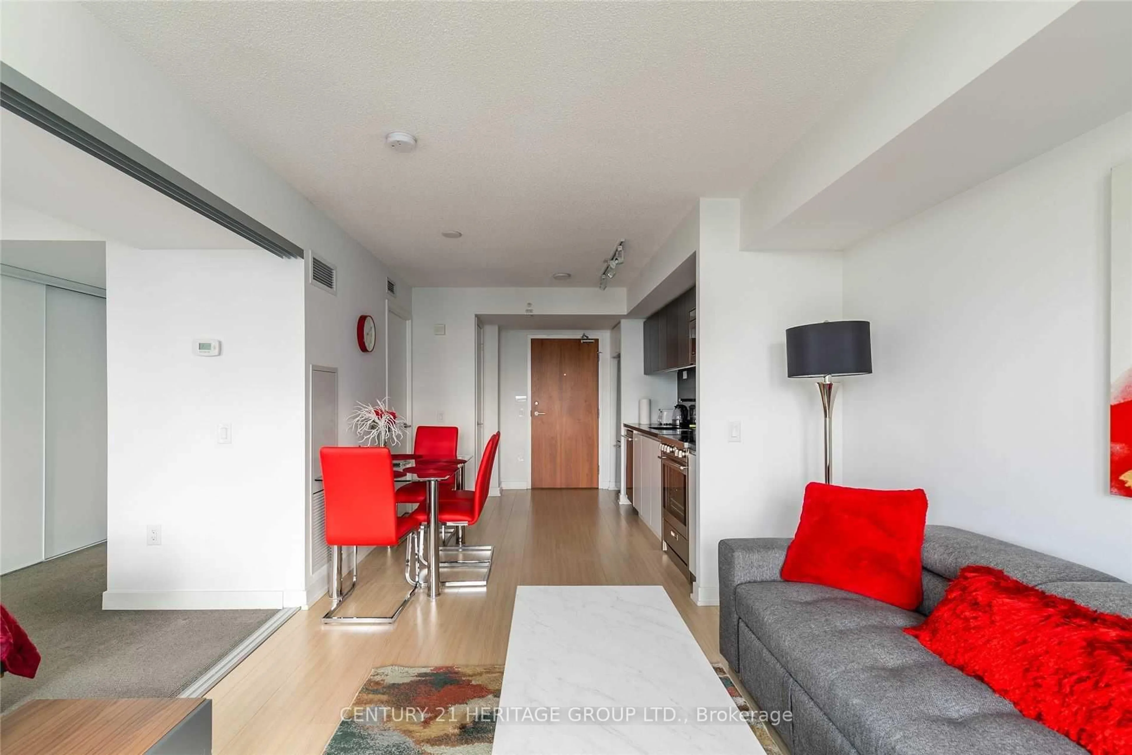 Living room with furniture, unknown for 75 Queens Wharf Rd #3810, Toronto Ontario M5V 0J8