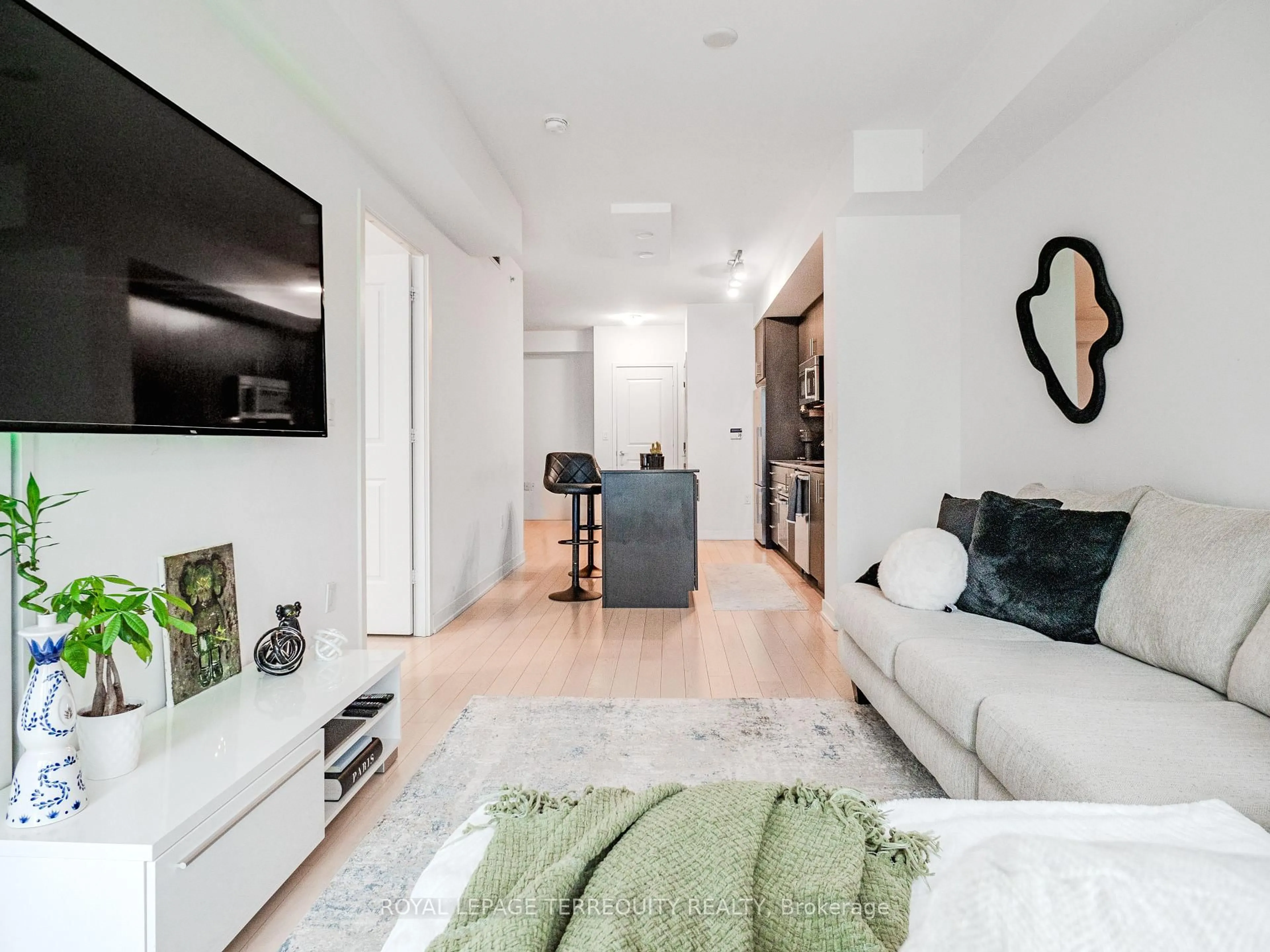 Living room with furniture, unknown for 1 The Esplanade #1009, Toronto Ontario M5E 0A8