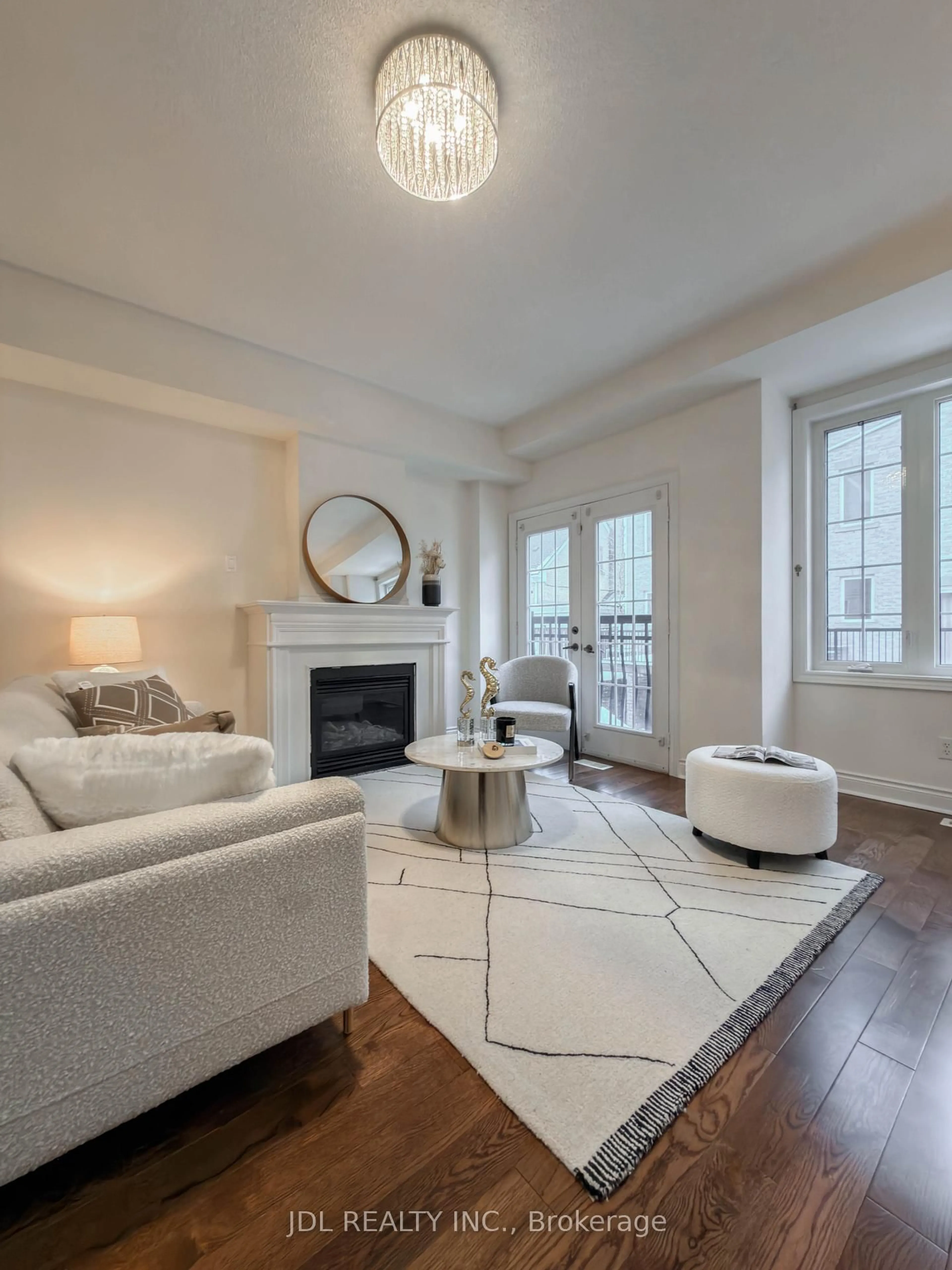 Living room with furniture, unknown for 3 Garvin Mews, Toronto Ontario M2N 0B2