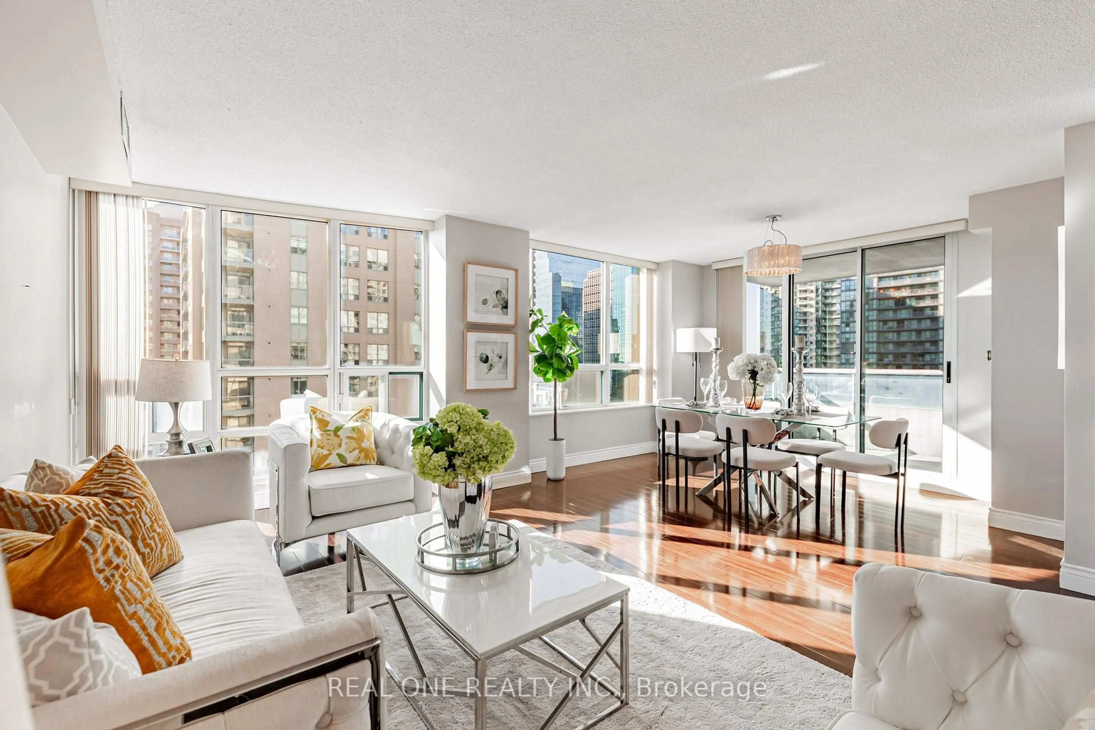 Living room with furniture, unknown for 238 Doris Ave #1503, Toronto Ontario M2N 6W1