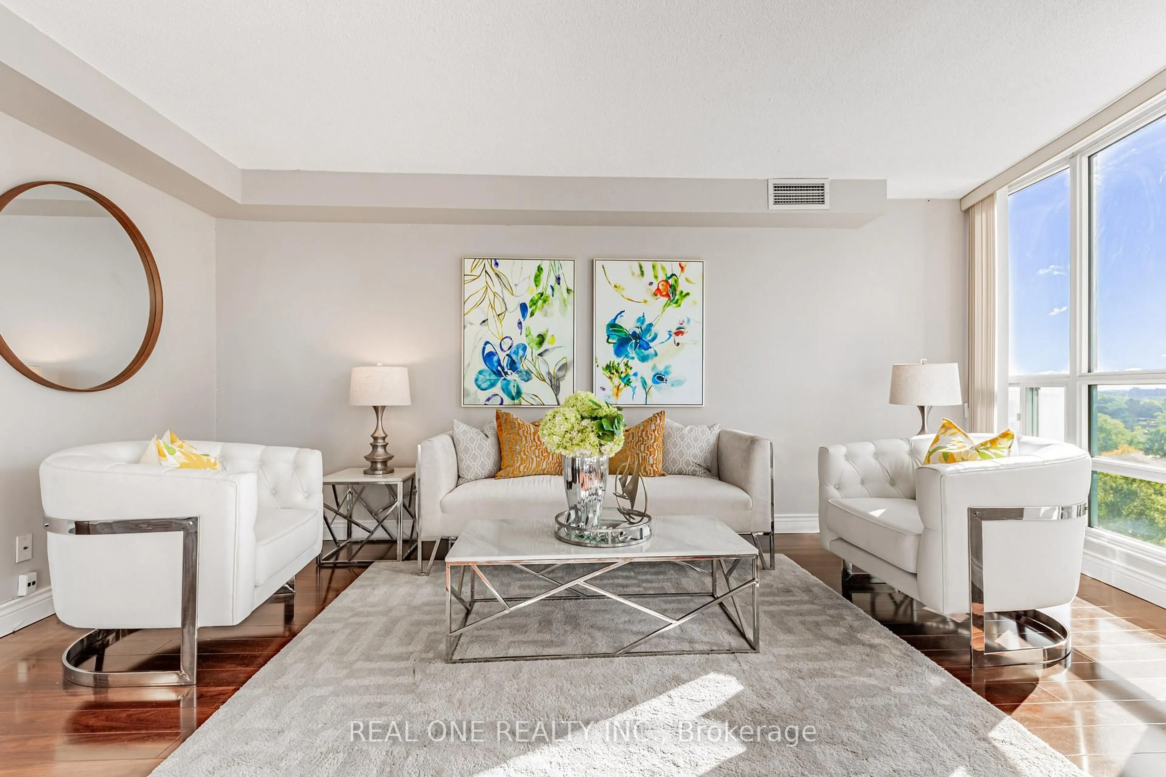 Living room with furniture, unknown for 238 Doris Ave #1503, Toronto Ontario M2N 6W1