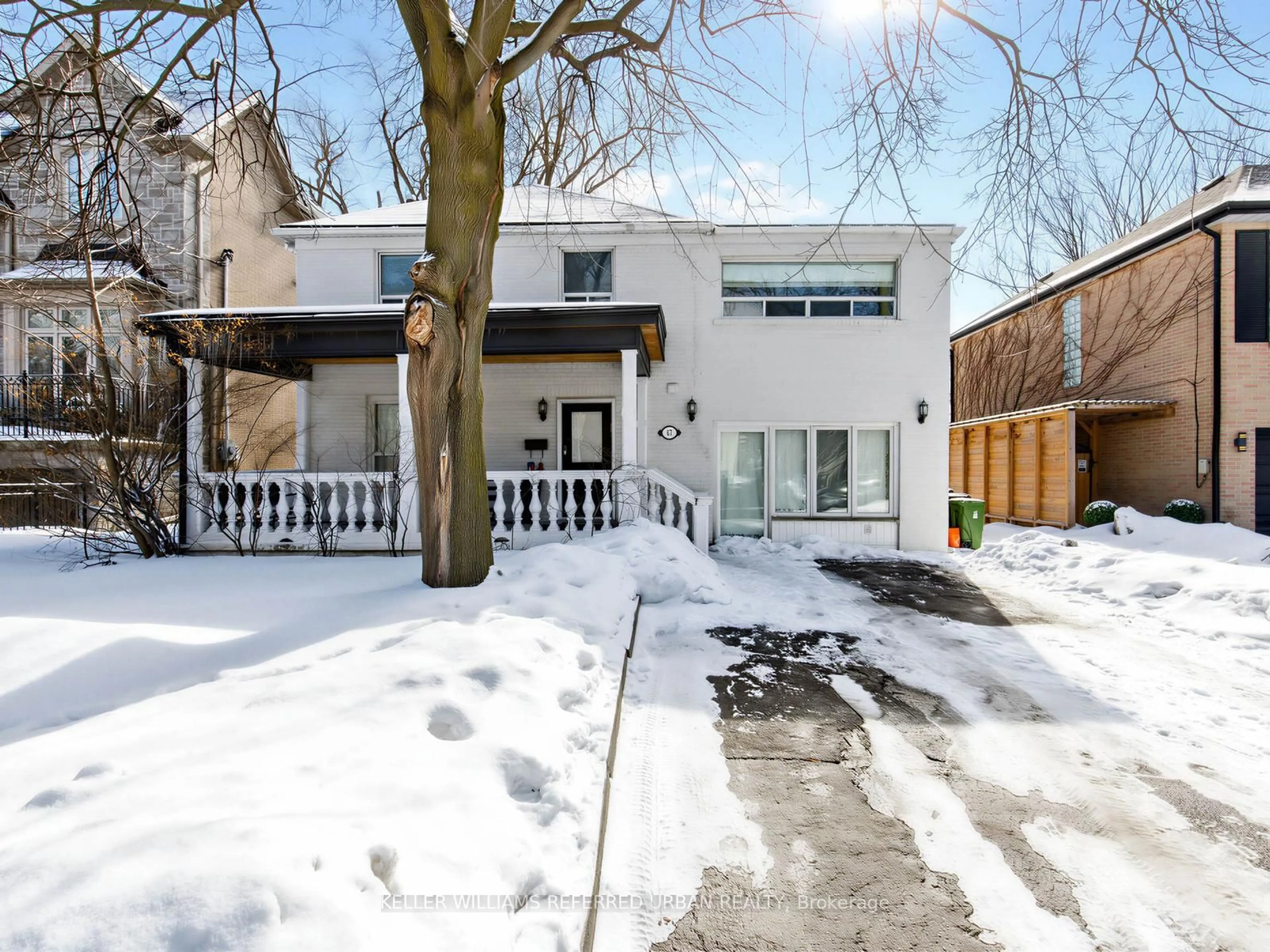 Home with brick exterior material, street for 47 Dell Park Ave, Toronto Ontario M6B 2T7