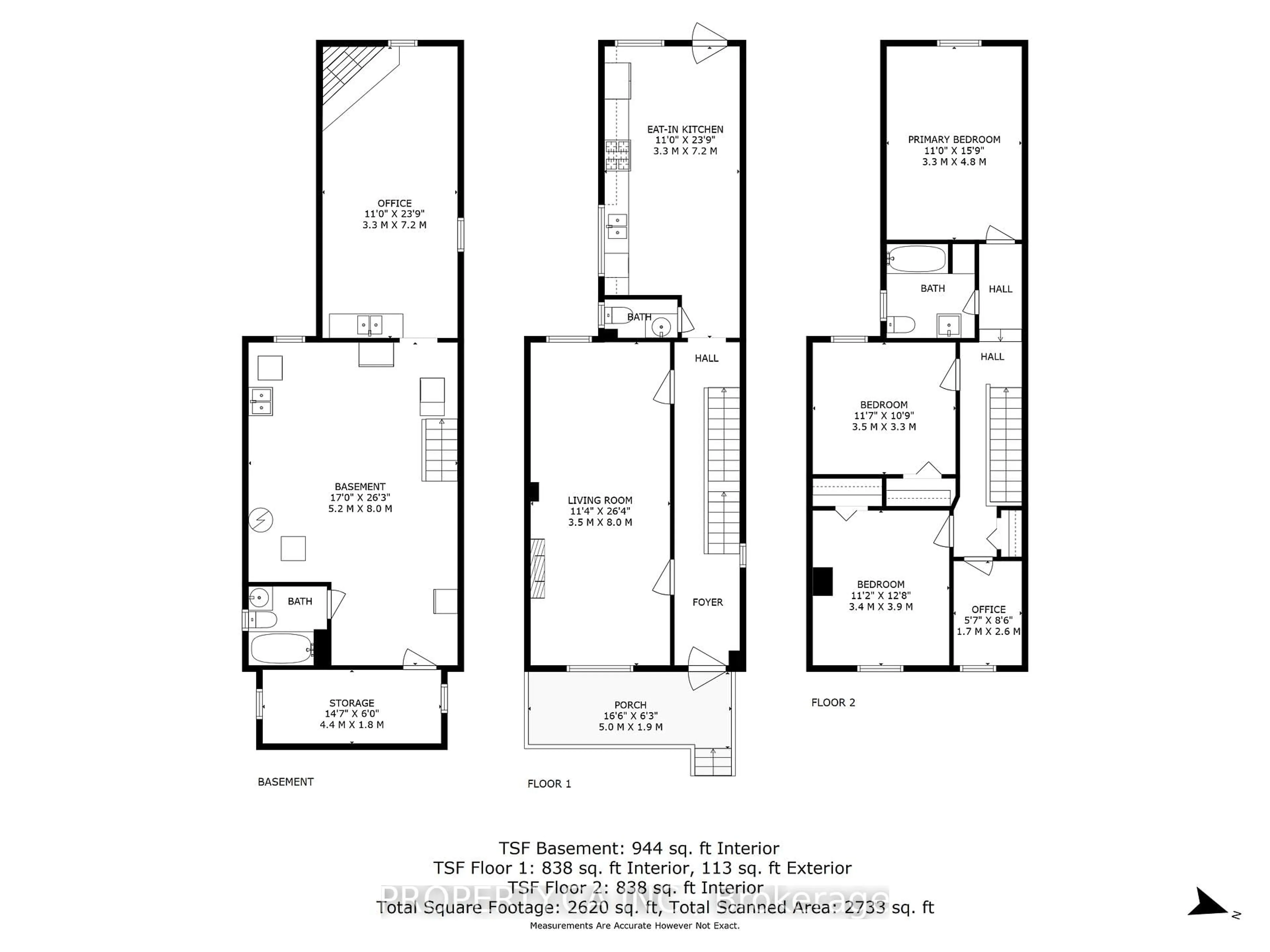 Floor plan for 790 Manning Ave, Toronto Ontario M6G 2W6