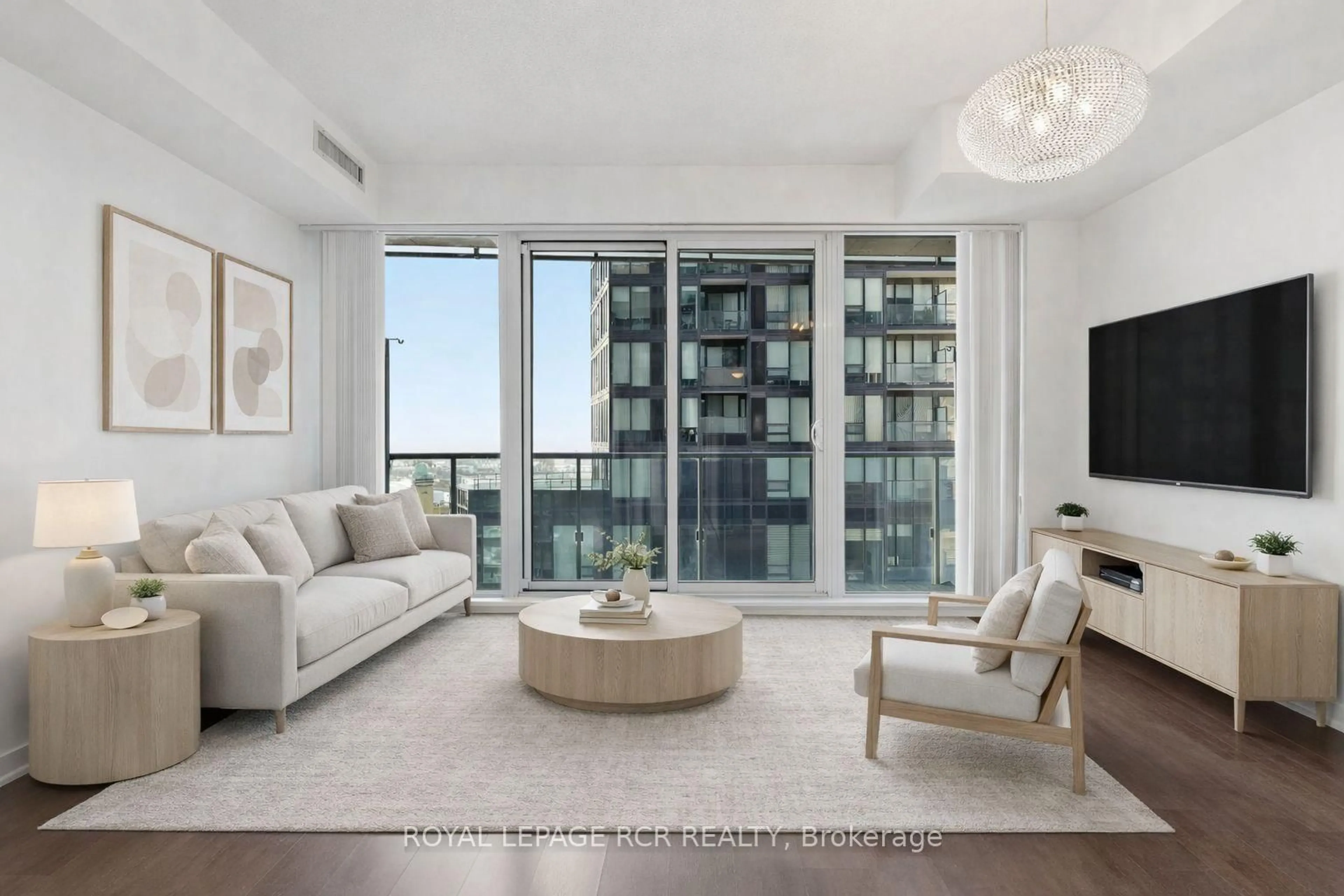 Living room with furniture, unknown for 150 East Liberty St #1210, Toronto Ontario M6K 3R5