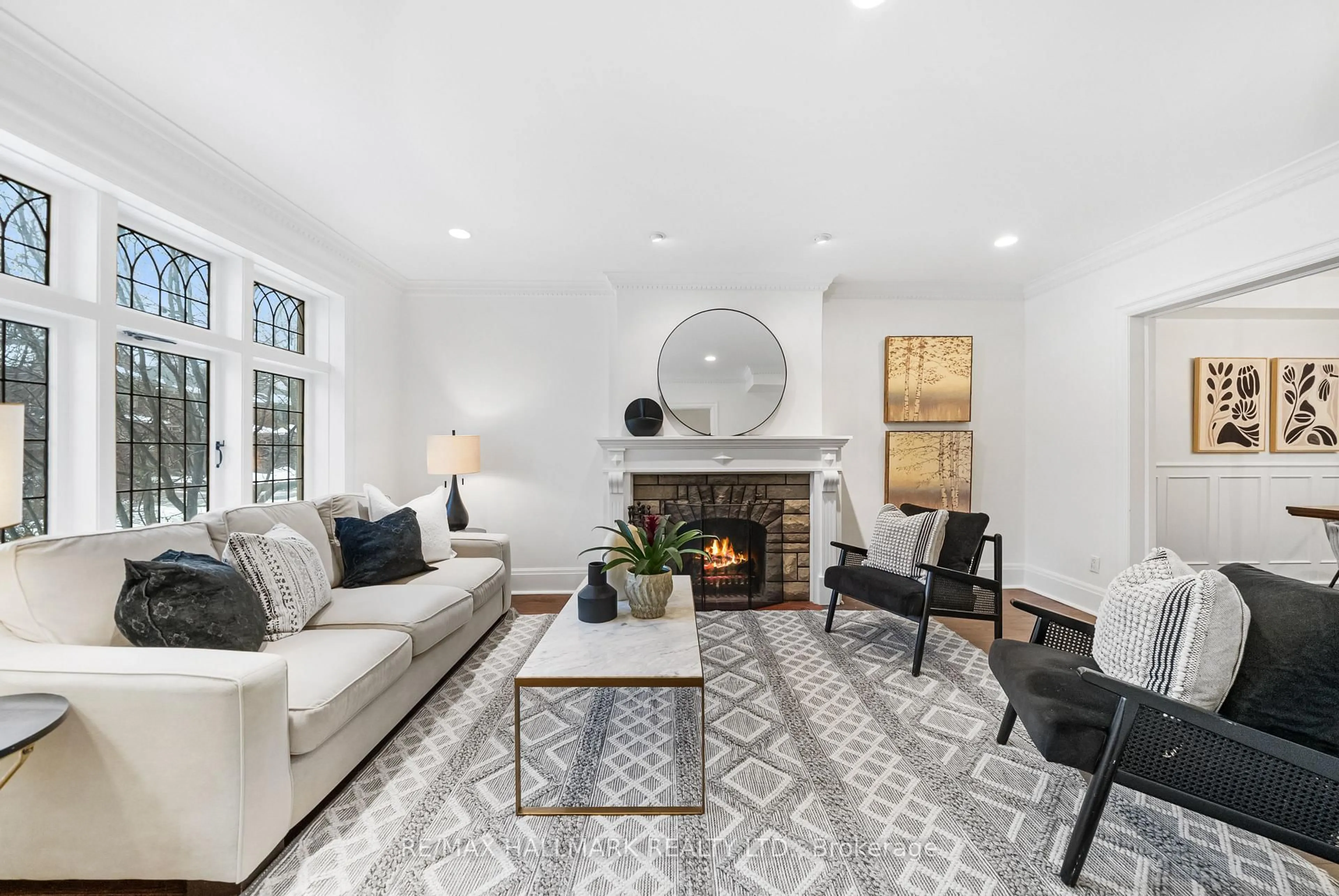 Living room with furniture, unknown for 145 Wanless Ave, Toronto Ontario M4N 1W3