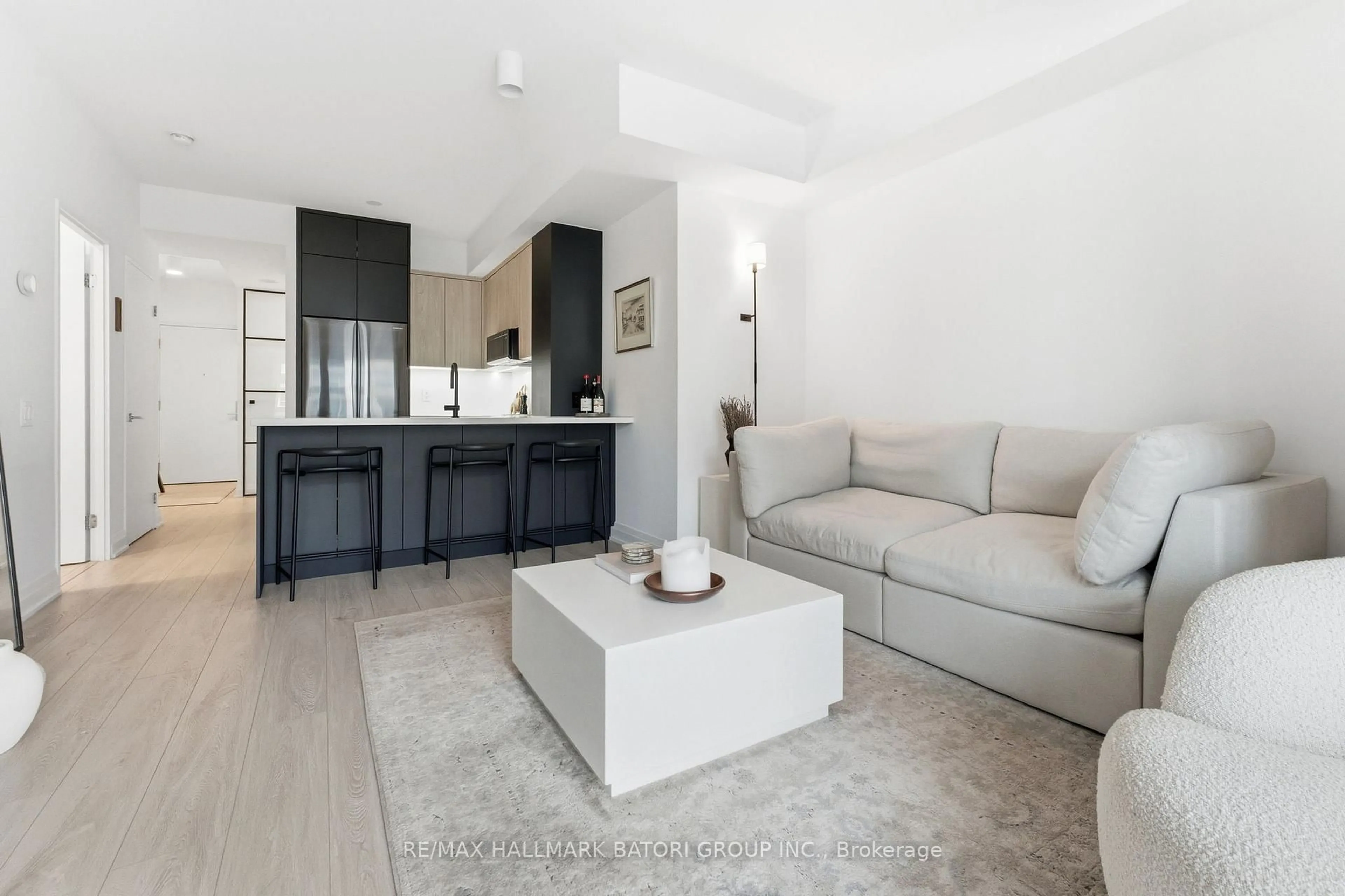 Living room with furniture, unknown for 83 Redpath Ave #1009, Toronto Ontario M4S 0A2