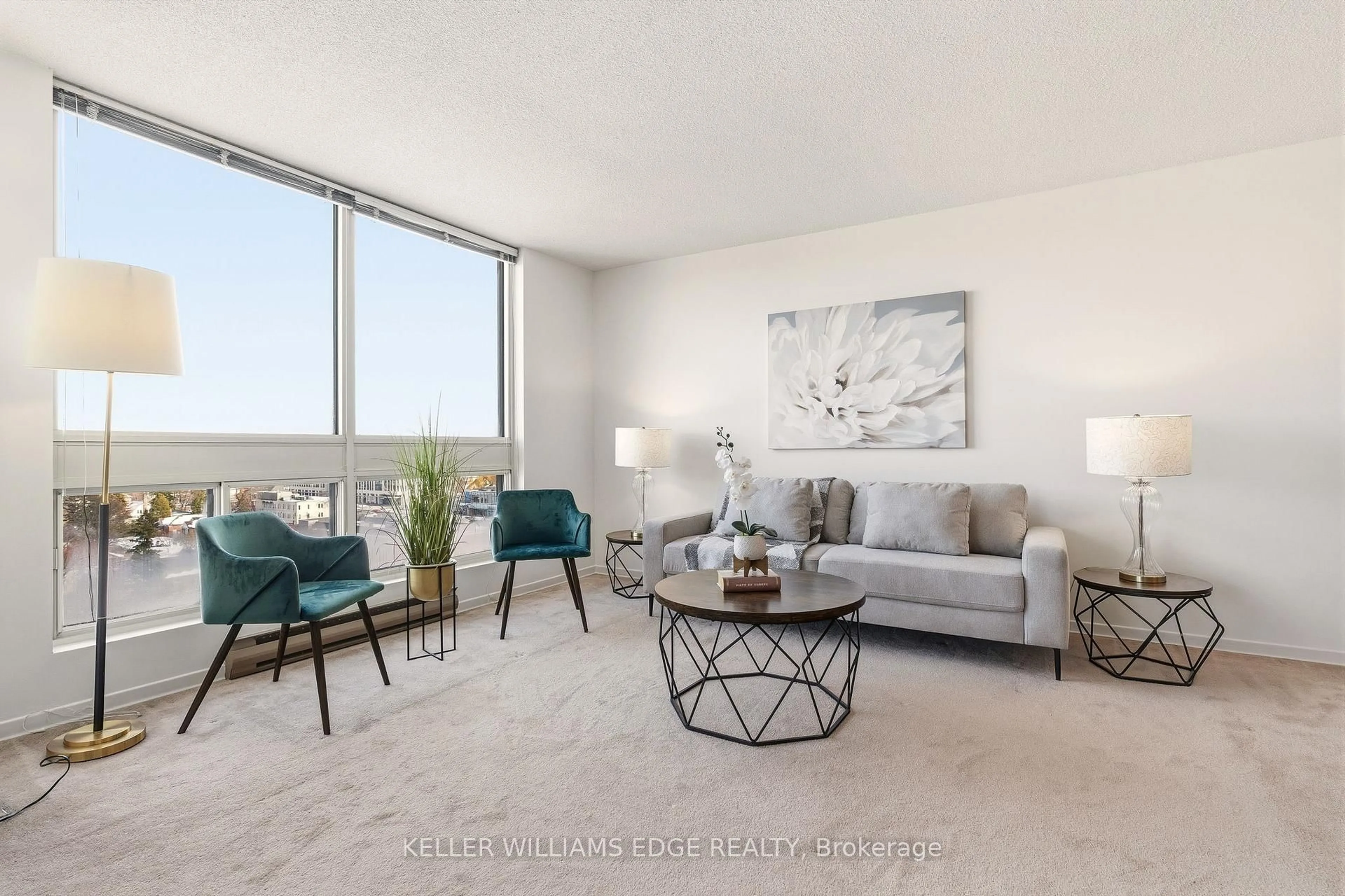 Living room with furniture, unknown for 5 Kenneth Ave #1102, Toronto Ontario M2N 6M7