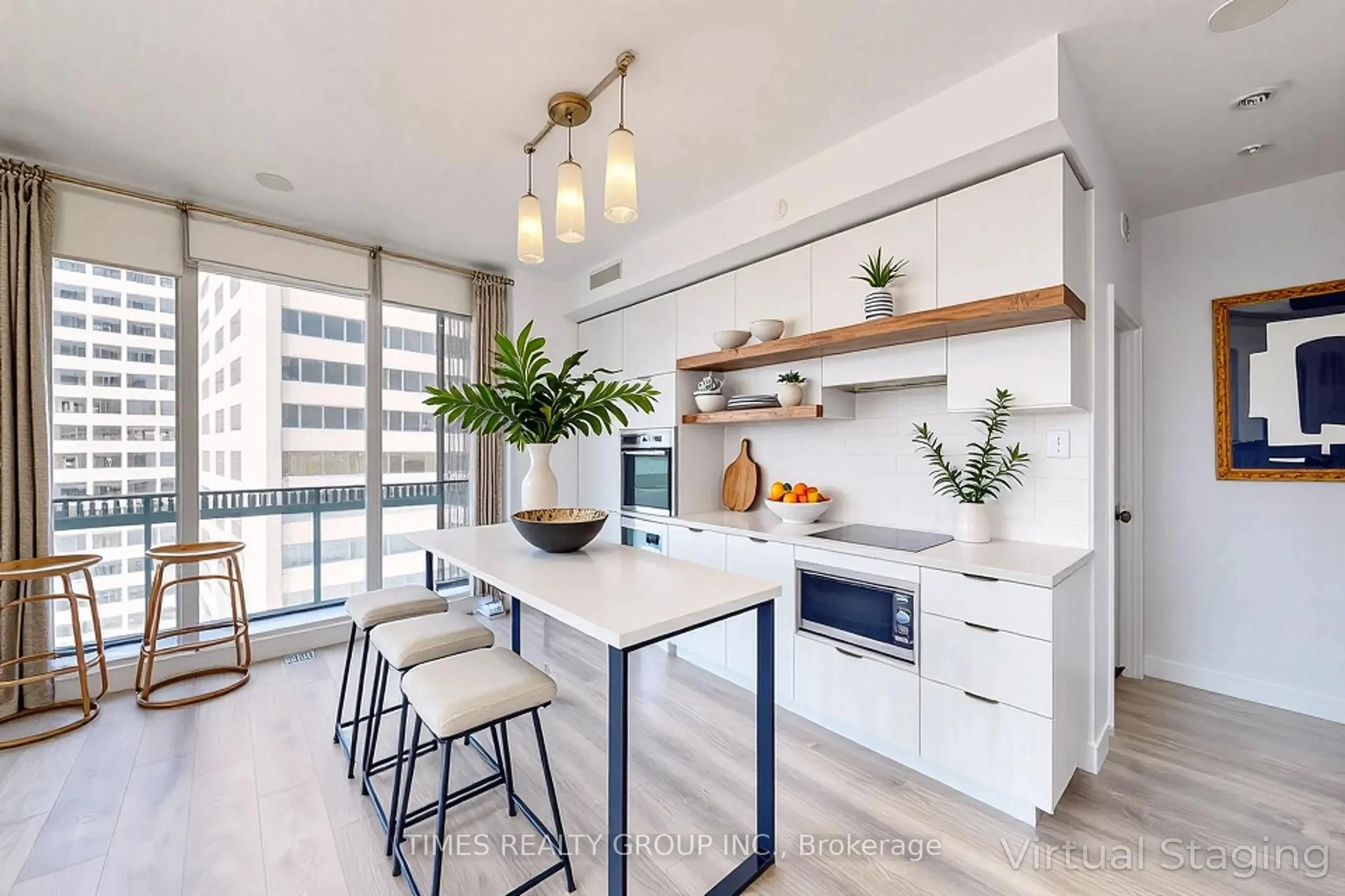 Open concept kitchen, unknown for 8 Eglinton Ave #1002, Toronto Ontario M4P 0C1