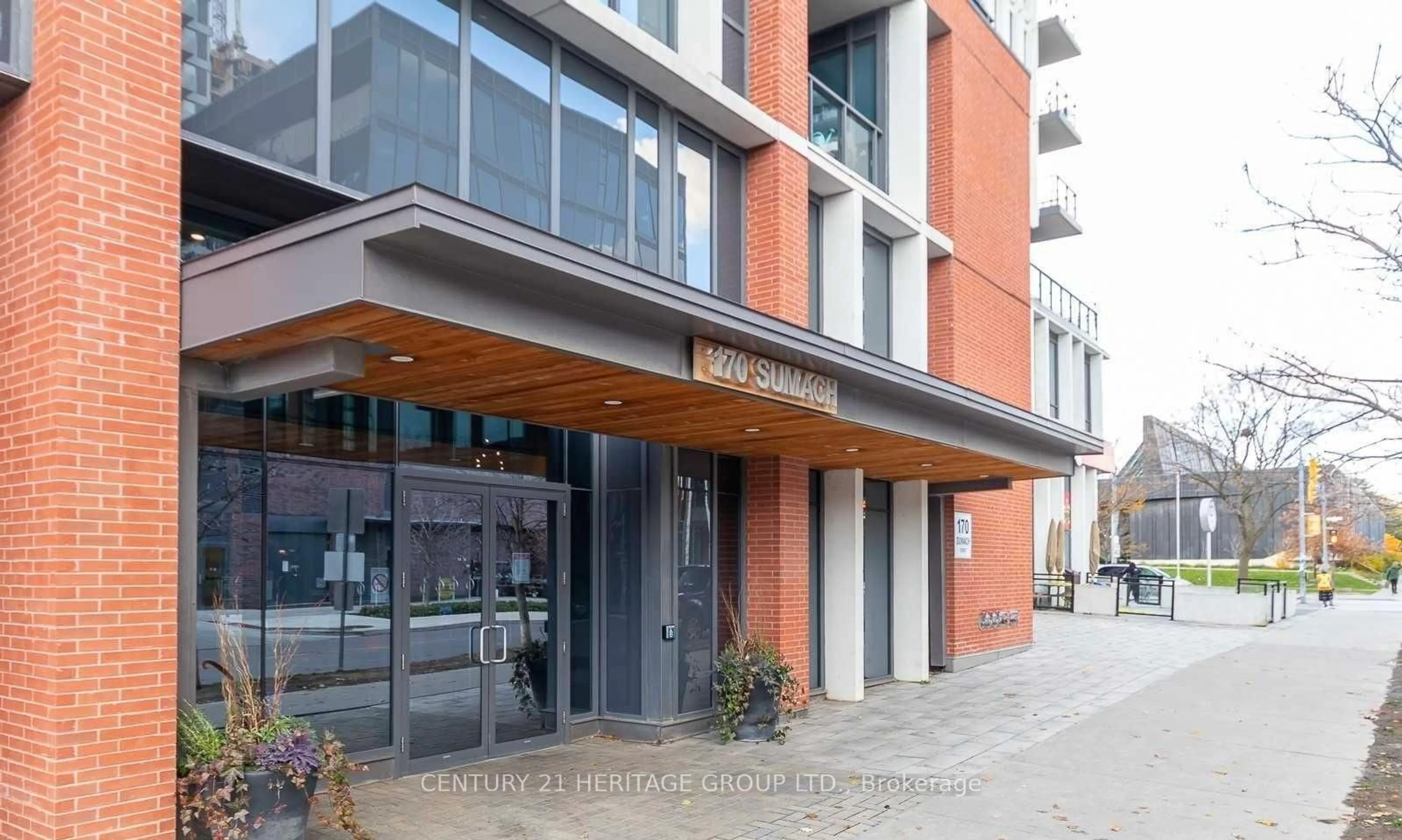 Indoor foyer for 170 Sumach St #2107, Toronto Ontario M5A 3K2