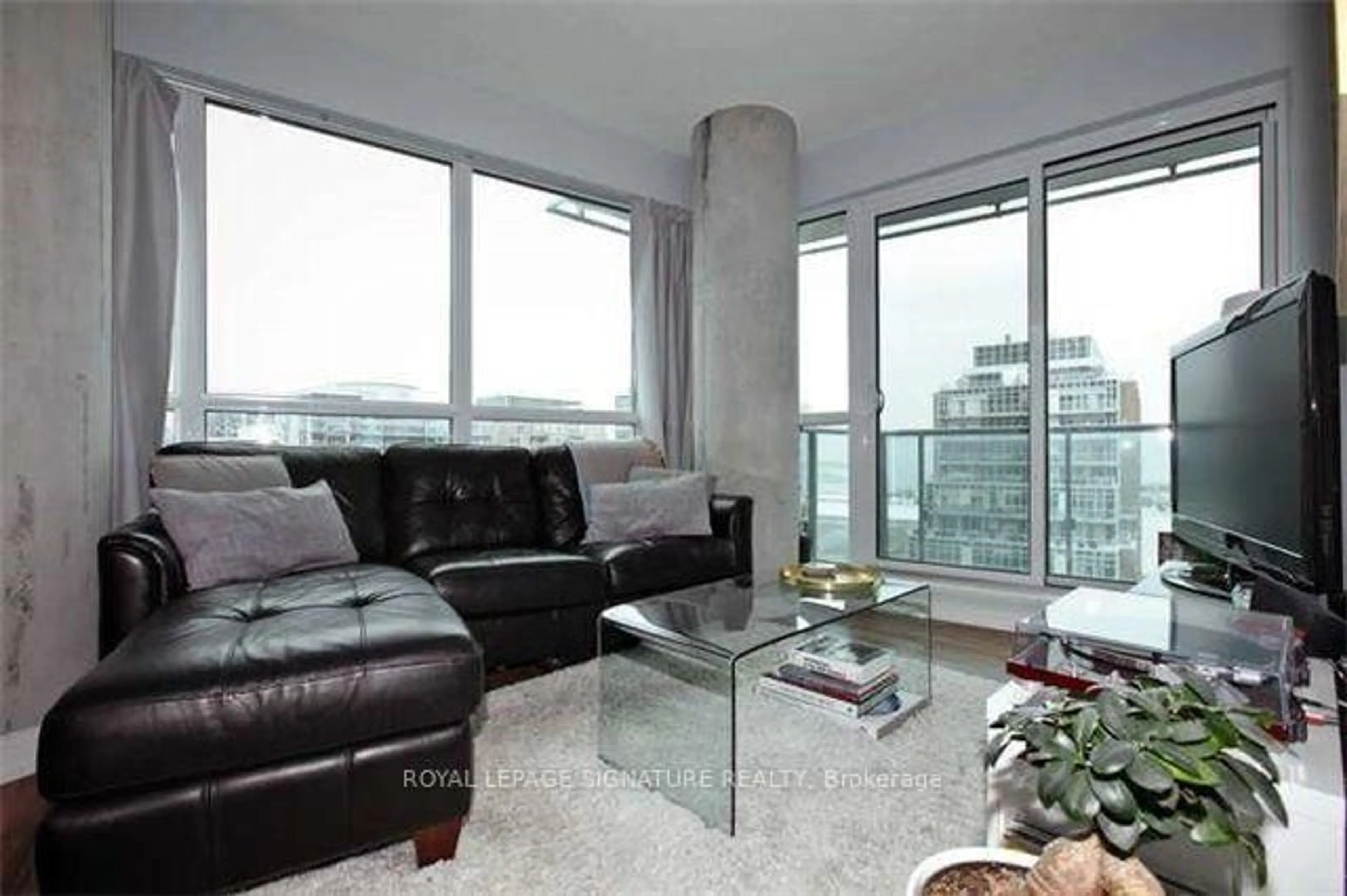 Living room with furniture, unknown for 150 East Liberty St #1905, Toronto Ontario M6K 3R5