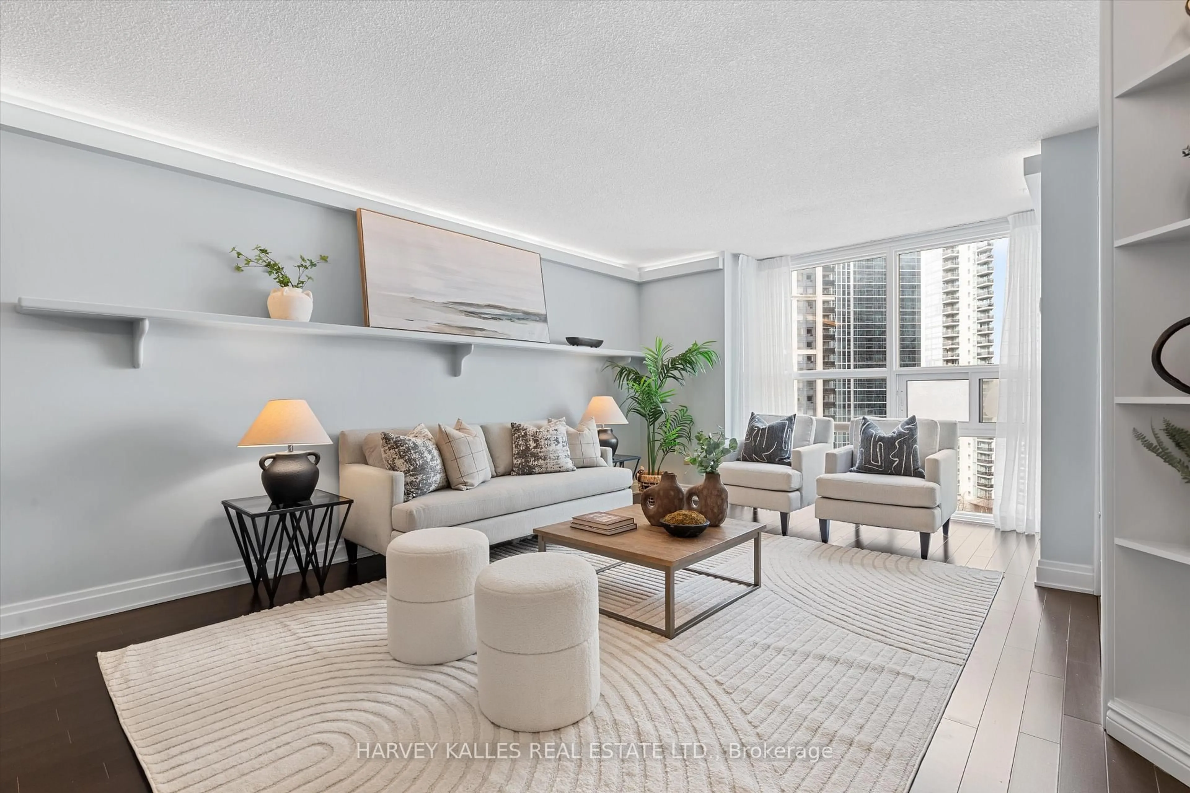 Living room with furniture, unknown for 131 Beecroft Rd #1205, Toronto Ontario M2N 6G9