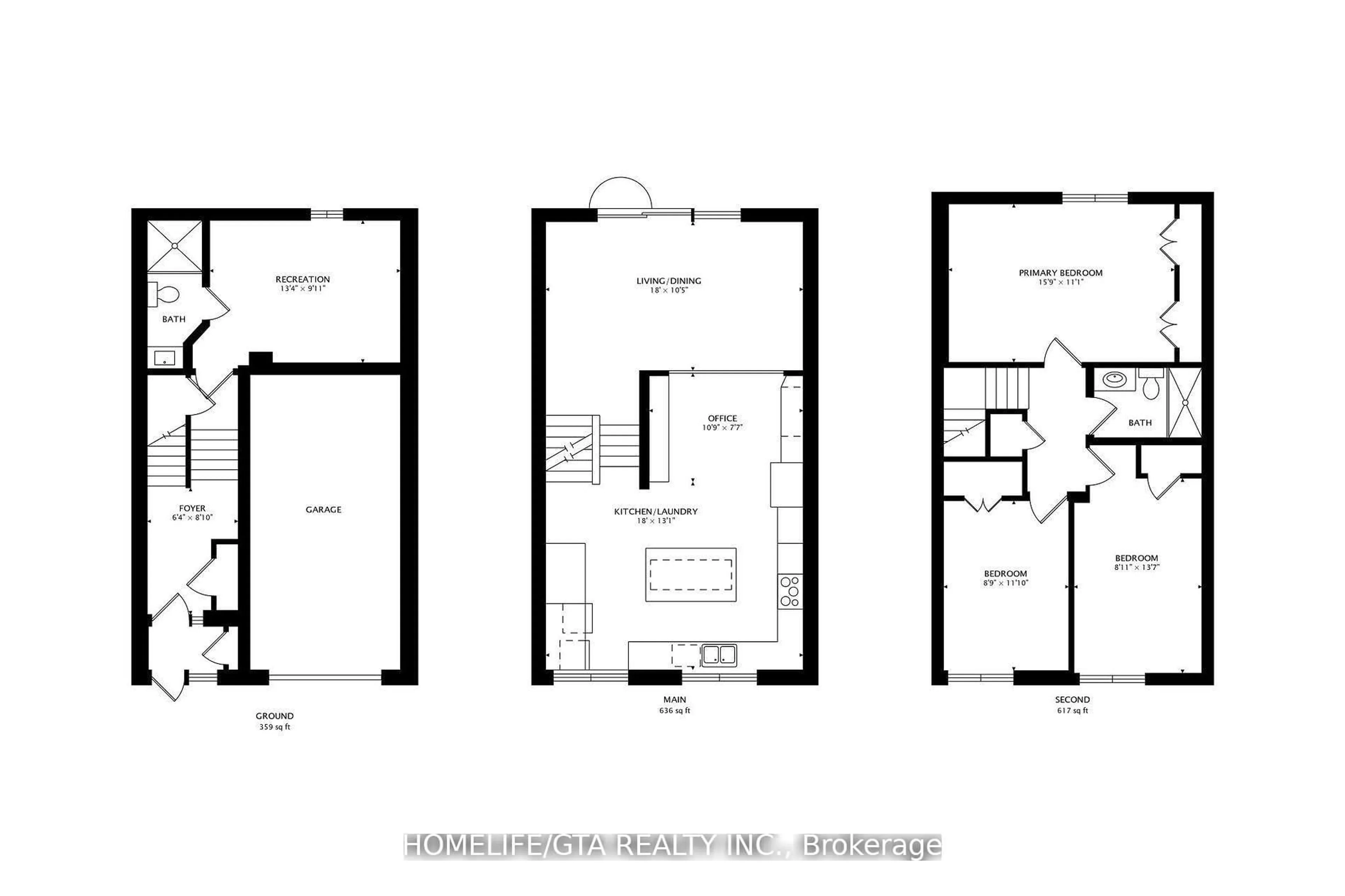 Floor plan for 6 Windy Gfwy, Toronto Ontario M3C 3A7