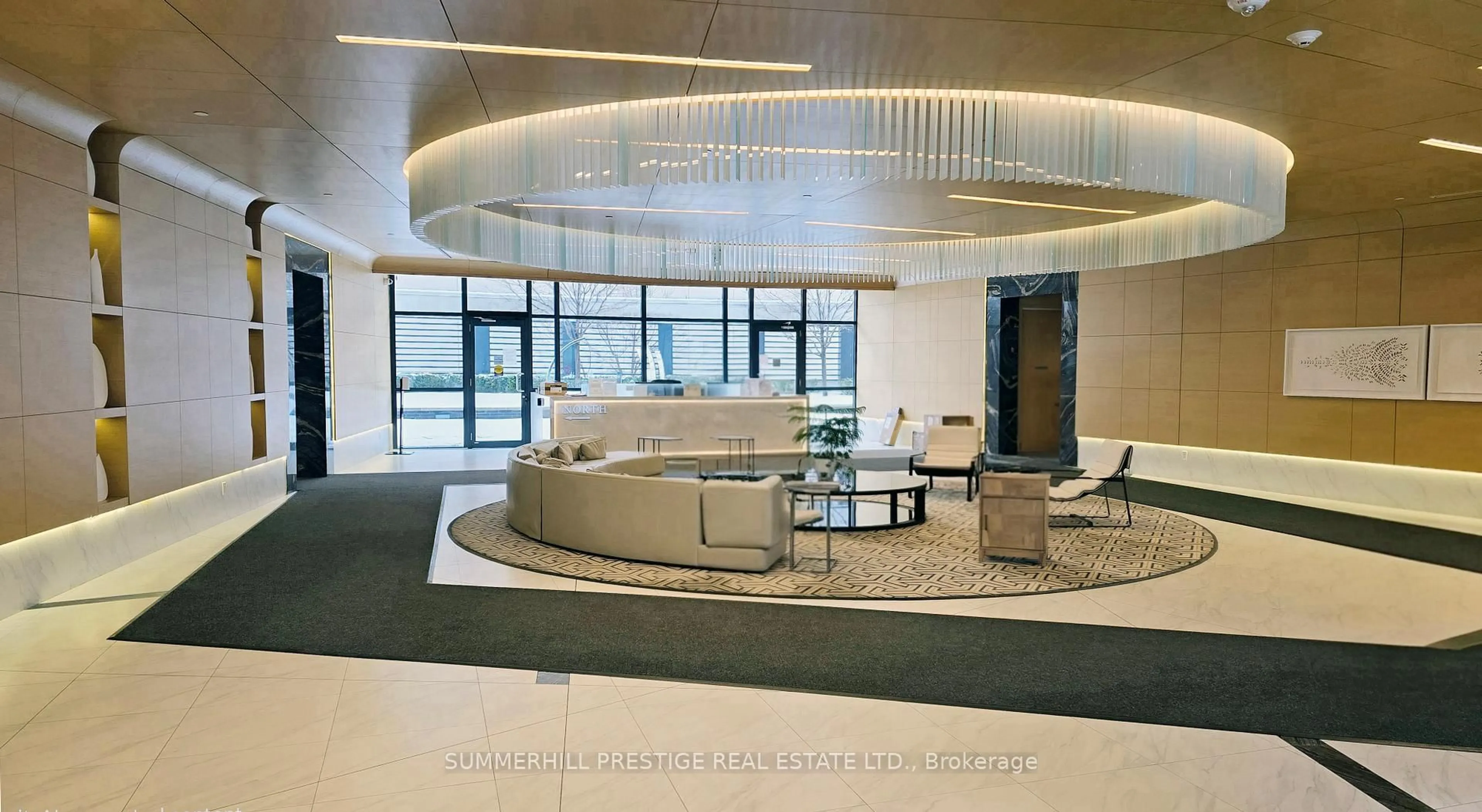 Lobby for 99 The Donway Way #817, Toronto Ontario M3C 0N8