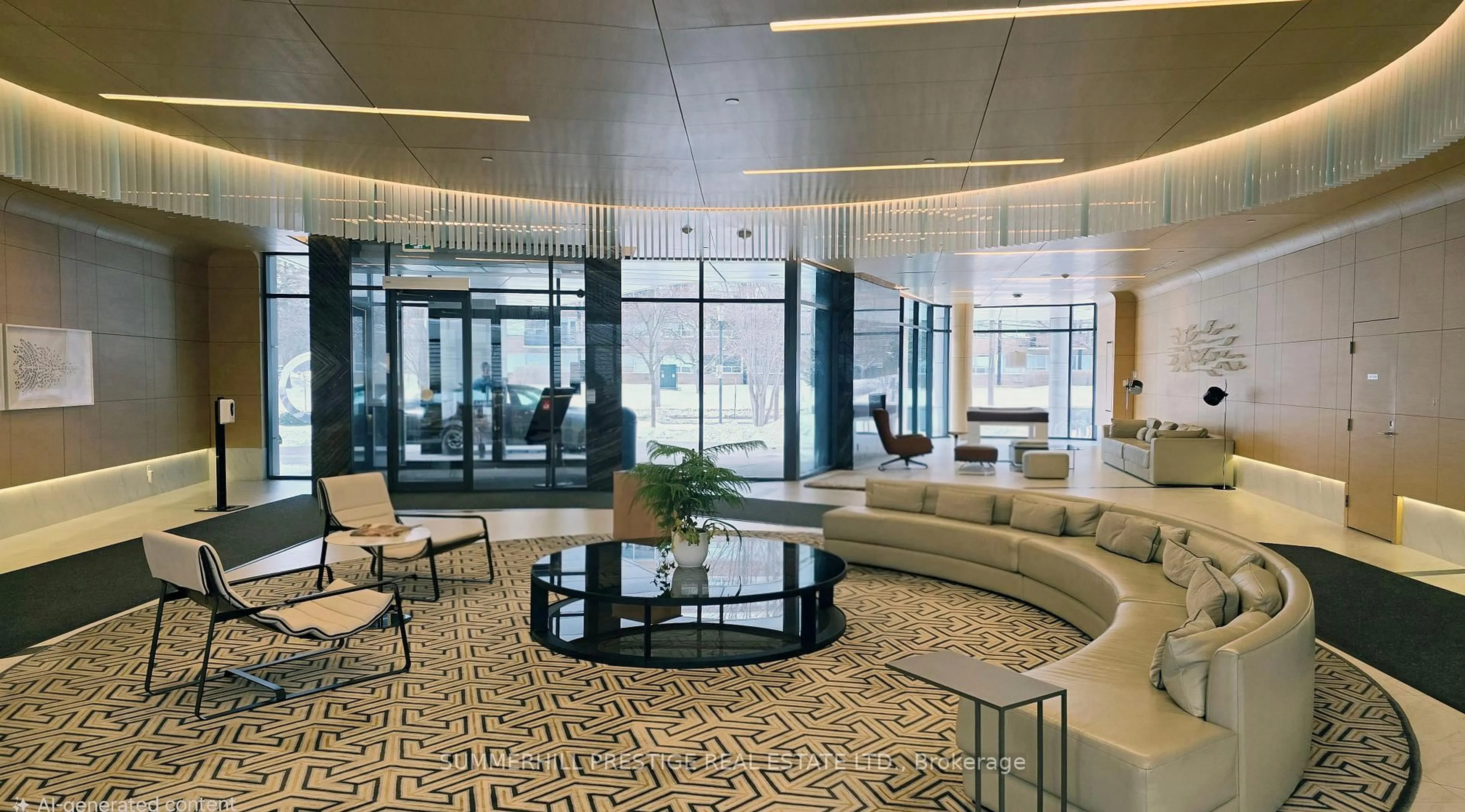 Lobby for 99 The Donway Way #817, Toronto Ontario M3C 0N8