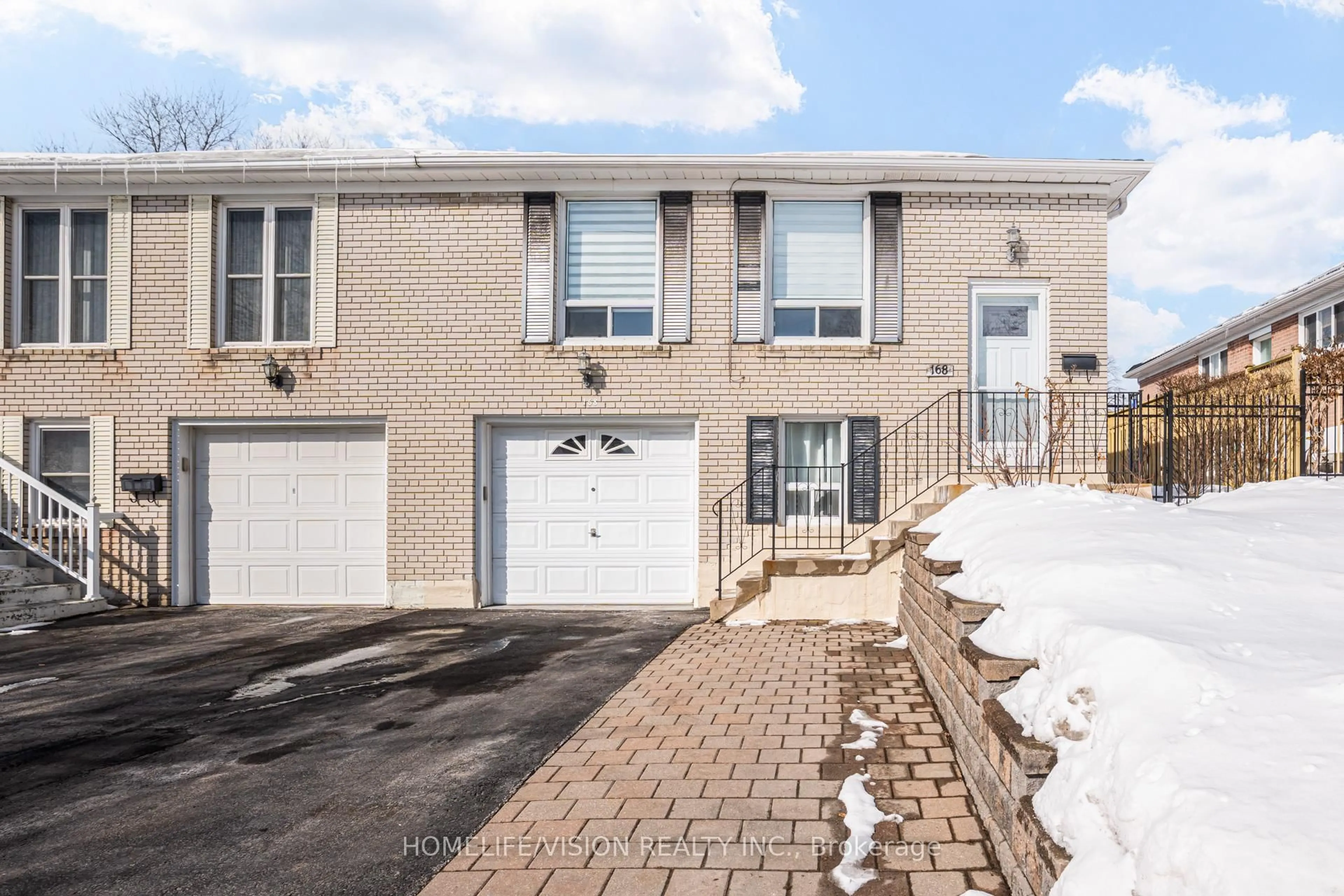 Home with brick exterior material, street for 168 Old Sheppard Ave, Toronto Ontario M2J 3L9