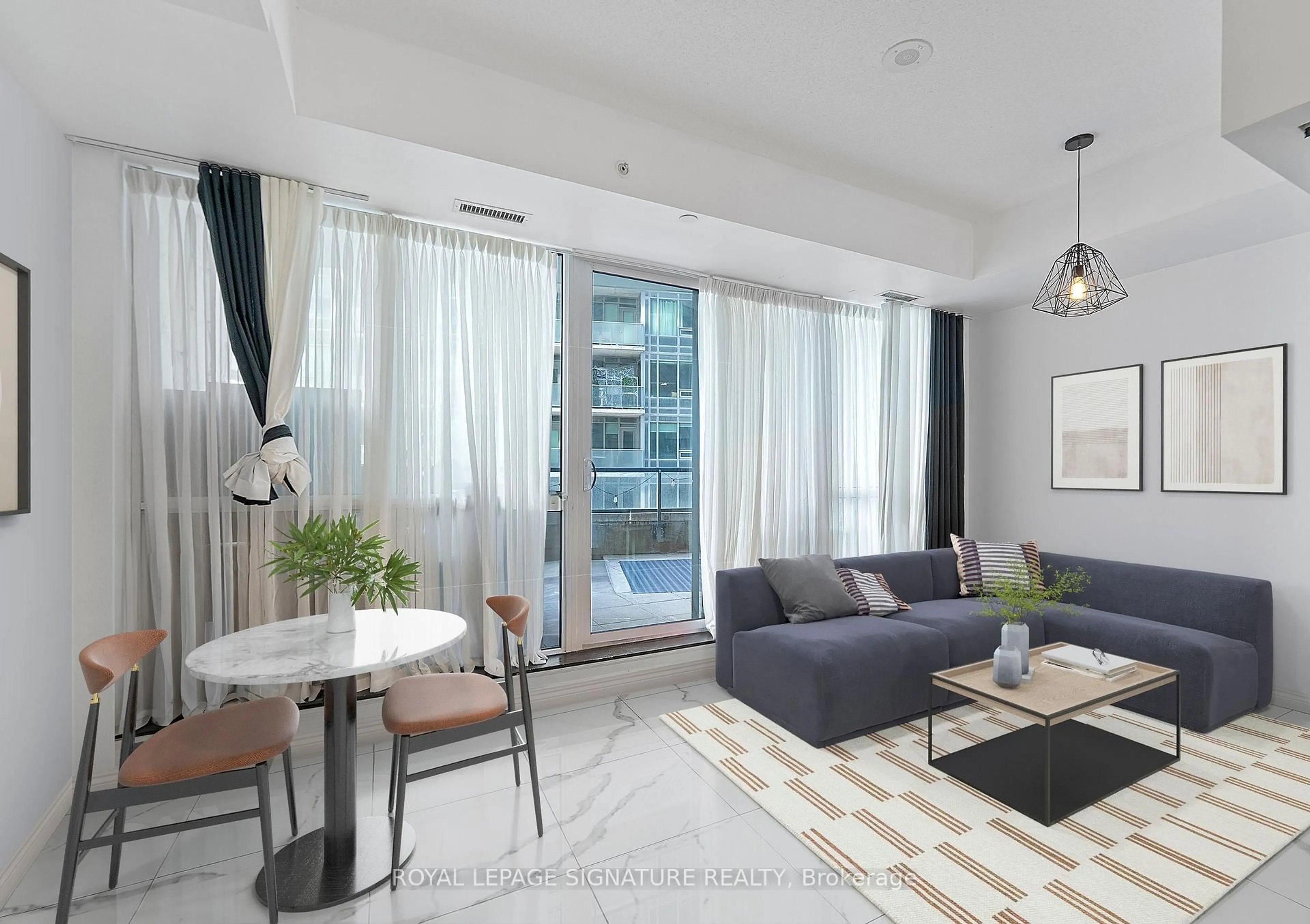 Living room with furniture, unknown for 51 East Liberty St #517, Toronto Ontario M6K 3P8