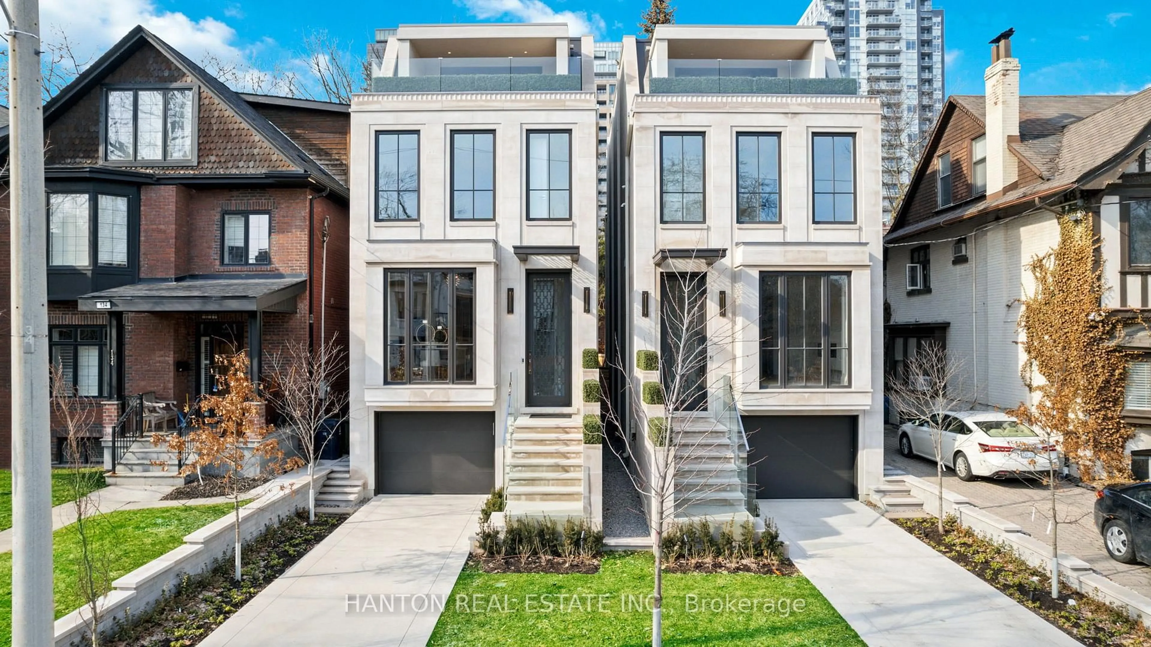 Home with brick exterior material, street for 132B Balmoral Ave, Toronto Ontario M4V 1J4