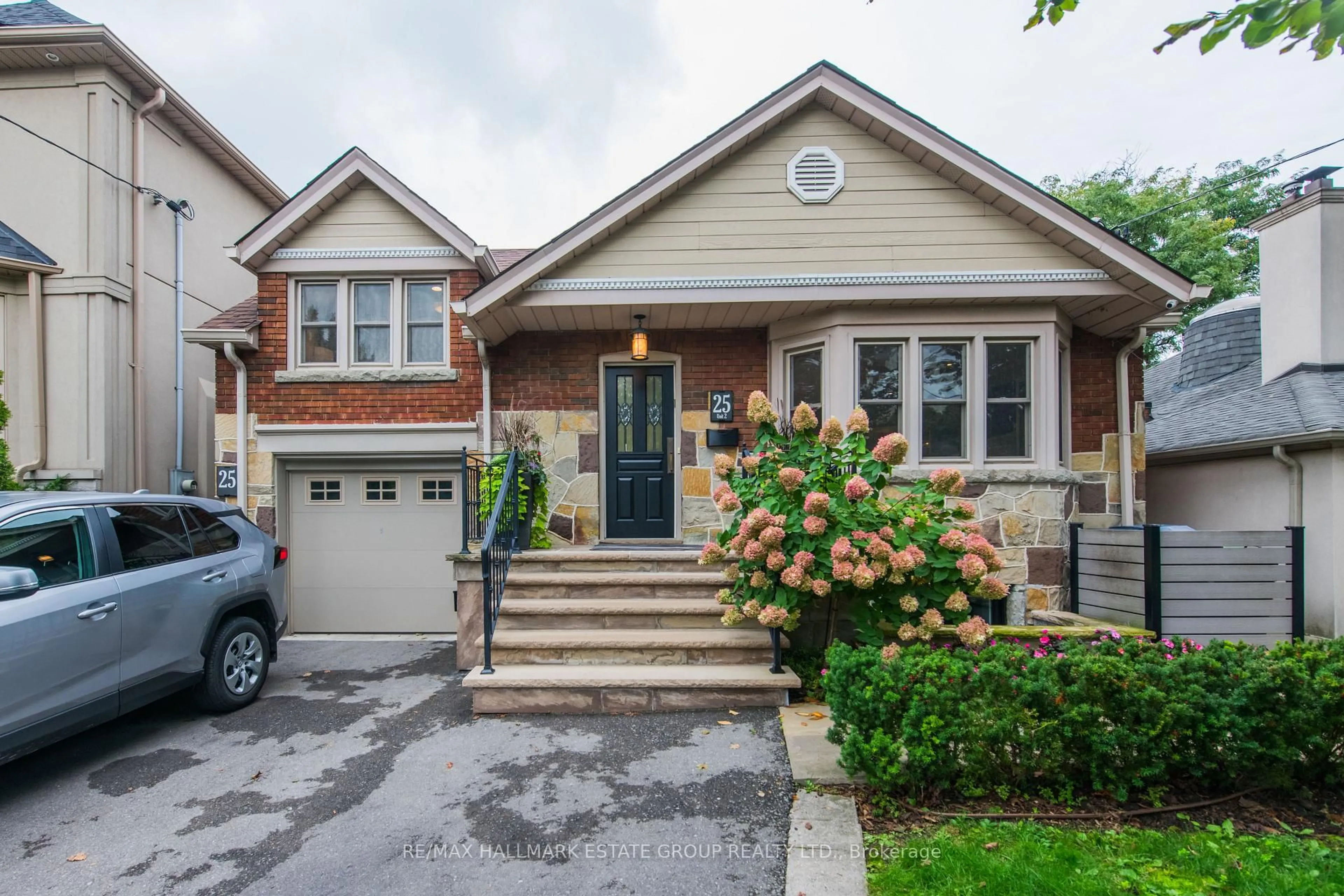 Home with brick exterior material, street for 25 Flanders Rd, Toronto Ontario M6C 3K5