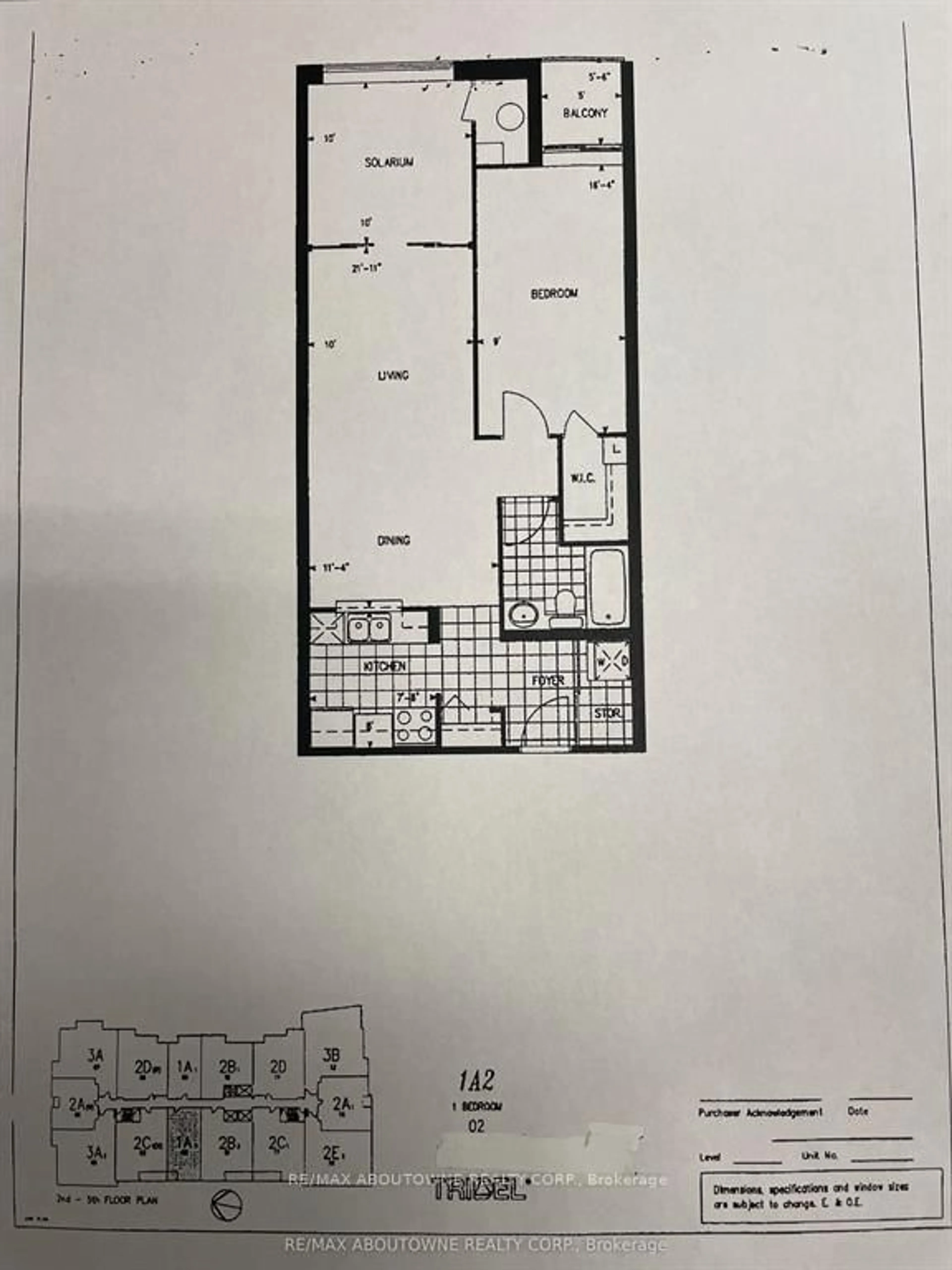 Floor plan for 88 Grandview Way #302, Toronto Ontario M2N 6V6